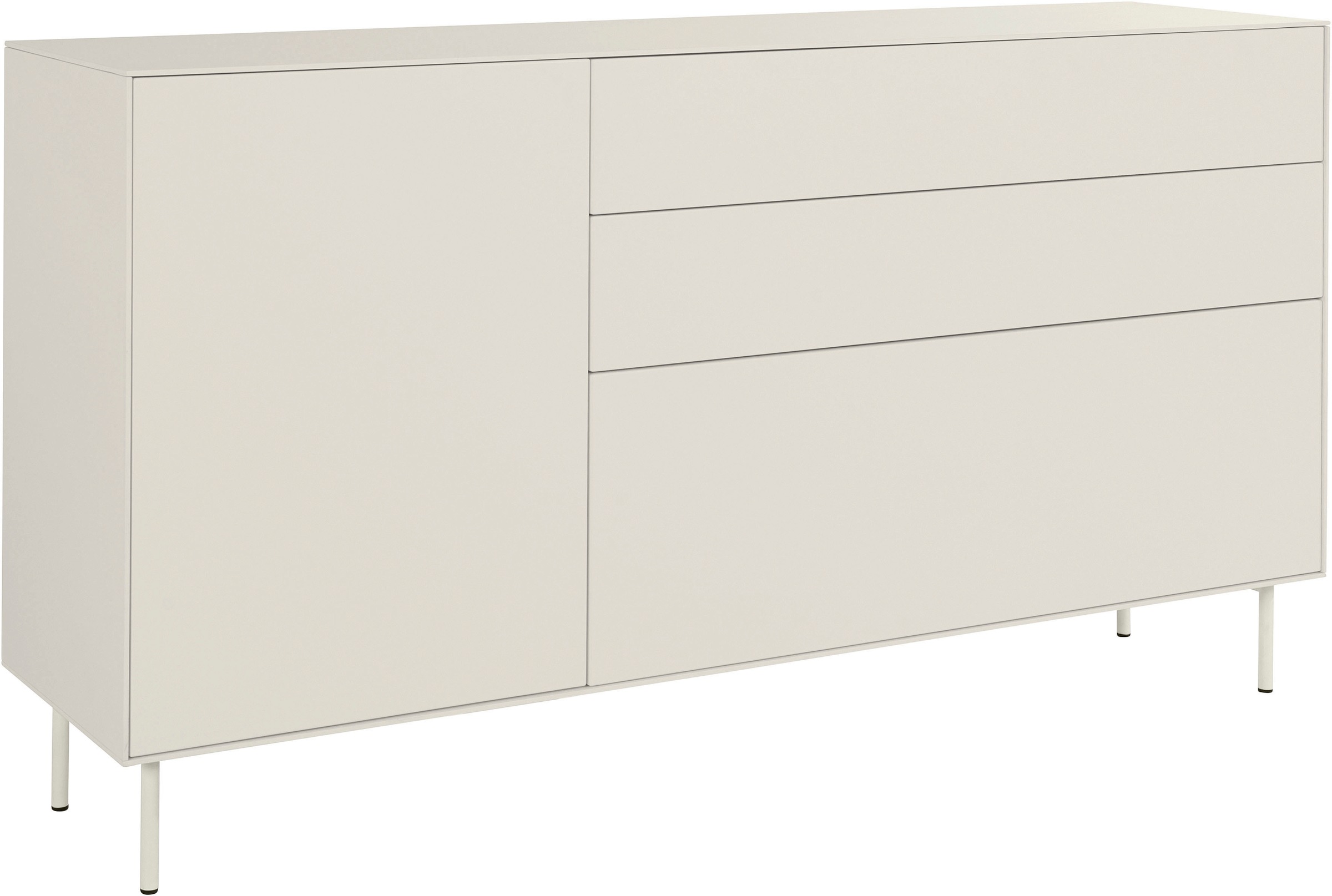LeGer Home by Lena Gercke Sideboard »Essentials«, Breite: 167cm, MDF lackiert, Push-to-open-Funktion