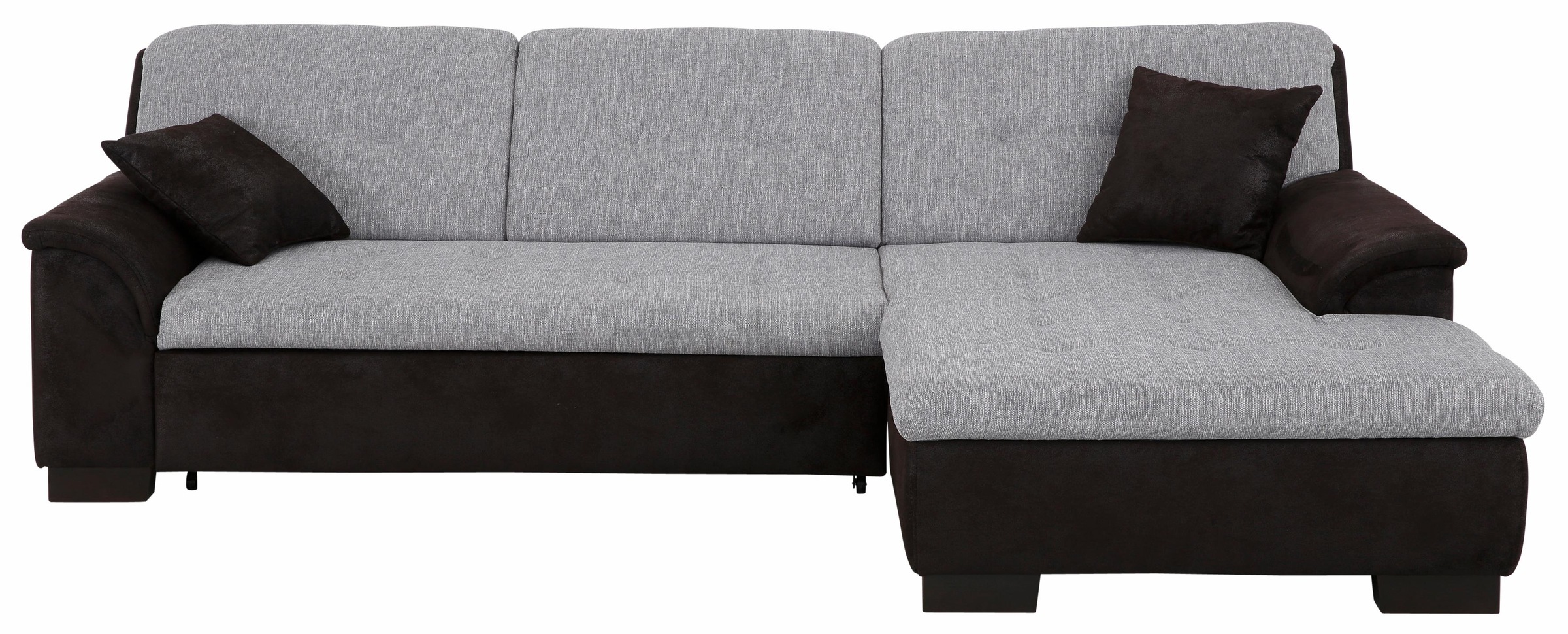 Thumbnail - Home affaire Ecksofa "Bergen zeitlos & elegant, Breite 267cm, L-Form" wahlweise mit Bettfunktion L-Form