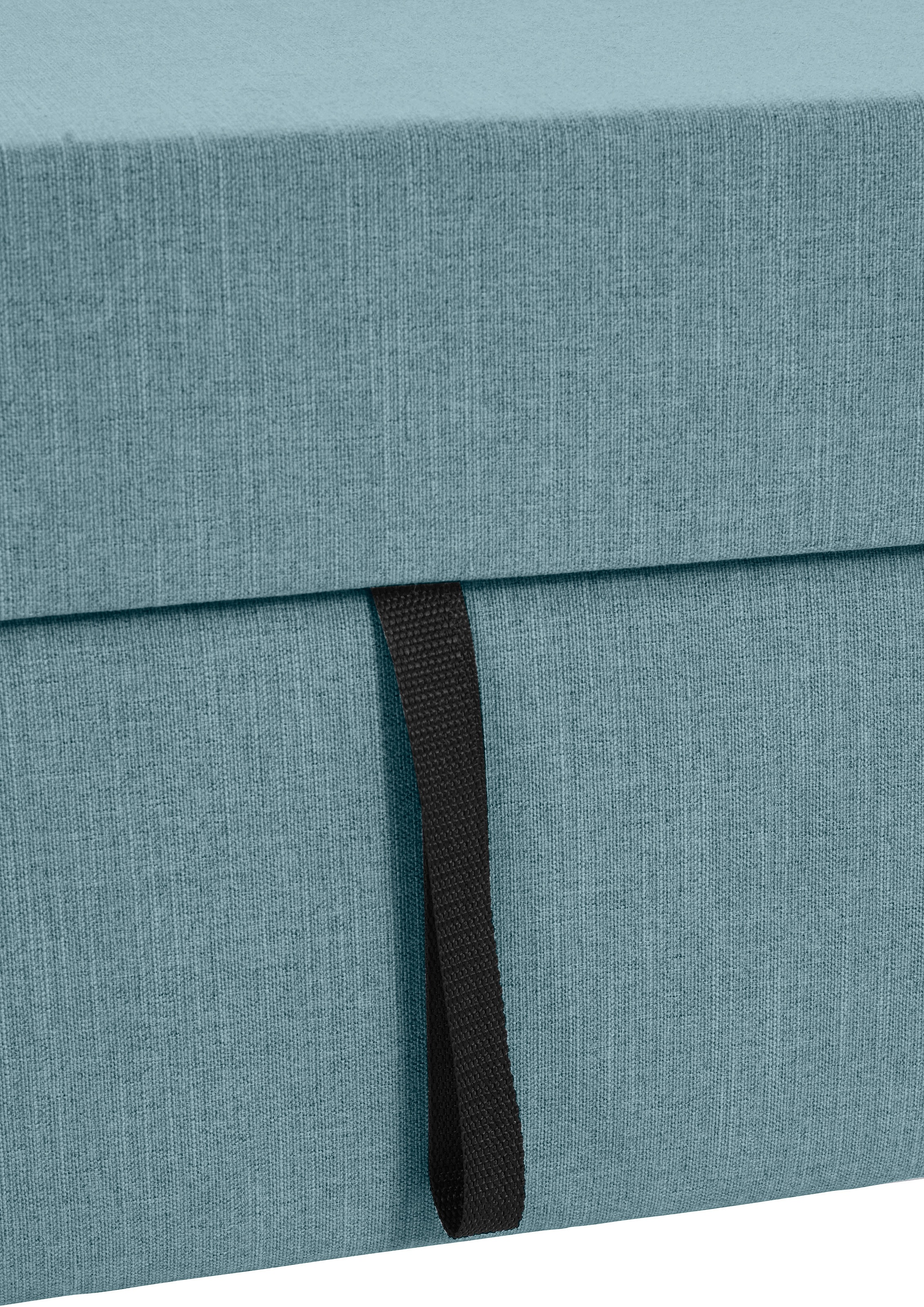 OTTO products Wohnlandschaft »Grazzo U-Form«, hochwertige Stoffe aus recyceltem Material, Steppung im Sitzbereich