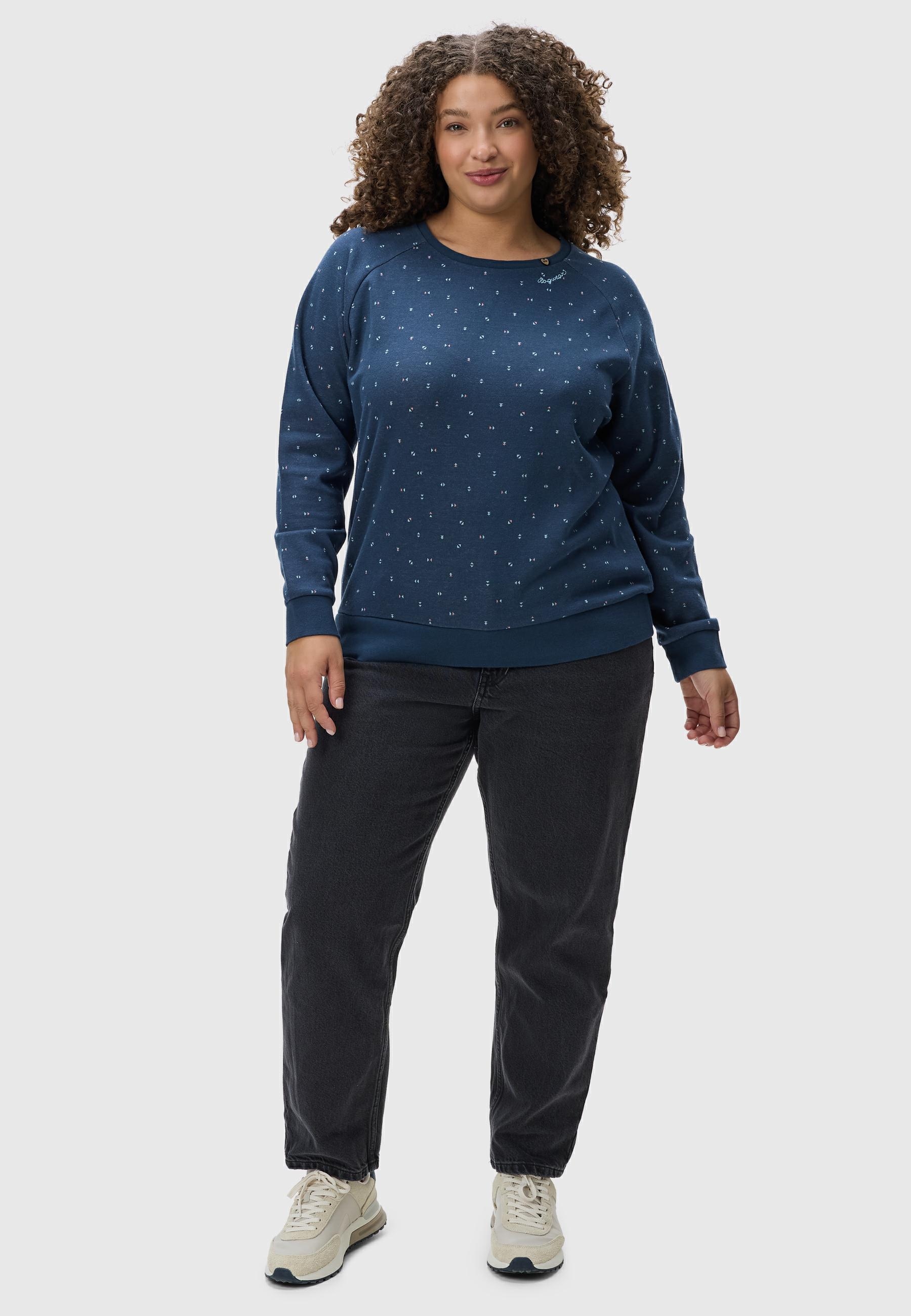 Ragwear Rundhalspullover "Johanka Triangles Plus", modischer Damen Pullover günstig online kaufen