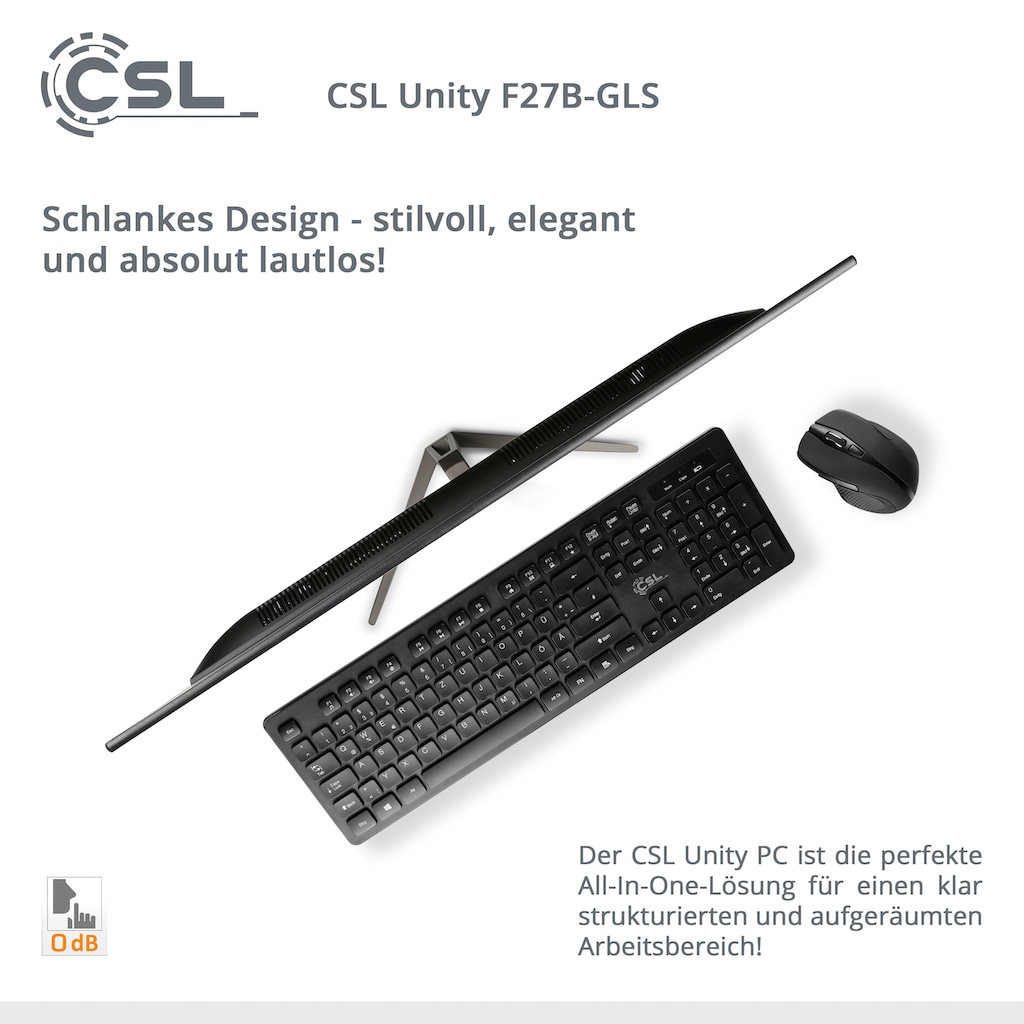 CSL All-in-One PC »Unity F27-GLS Win 11«