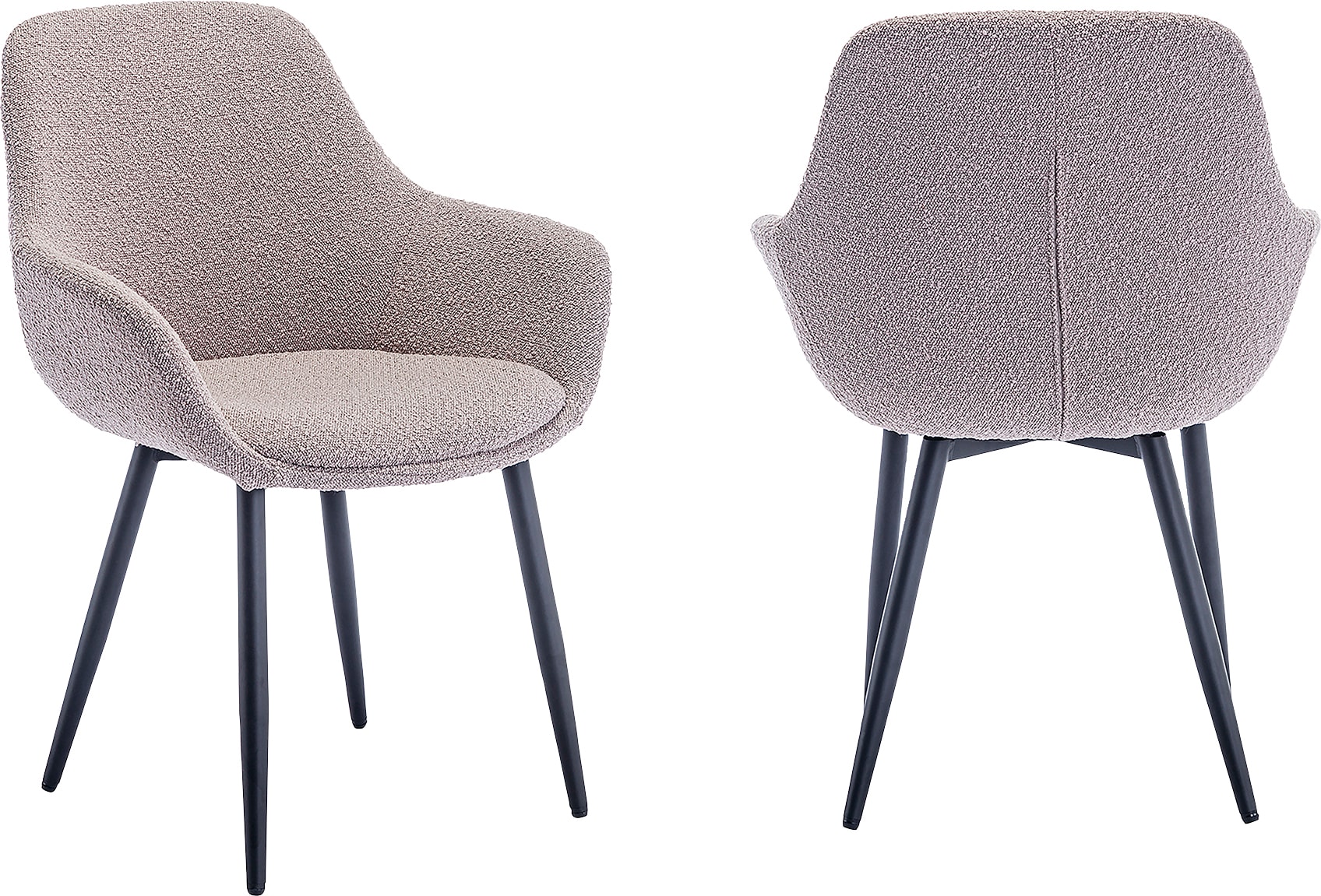 SalesFever Armlehnstuhl "Esszimmerstuhl mit elegantem Komfort" (Set) 2 Stk. günstig online kaufen