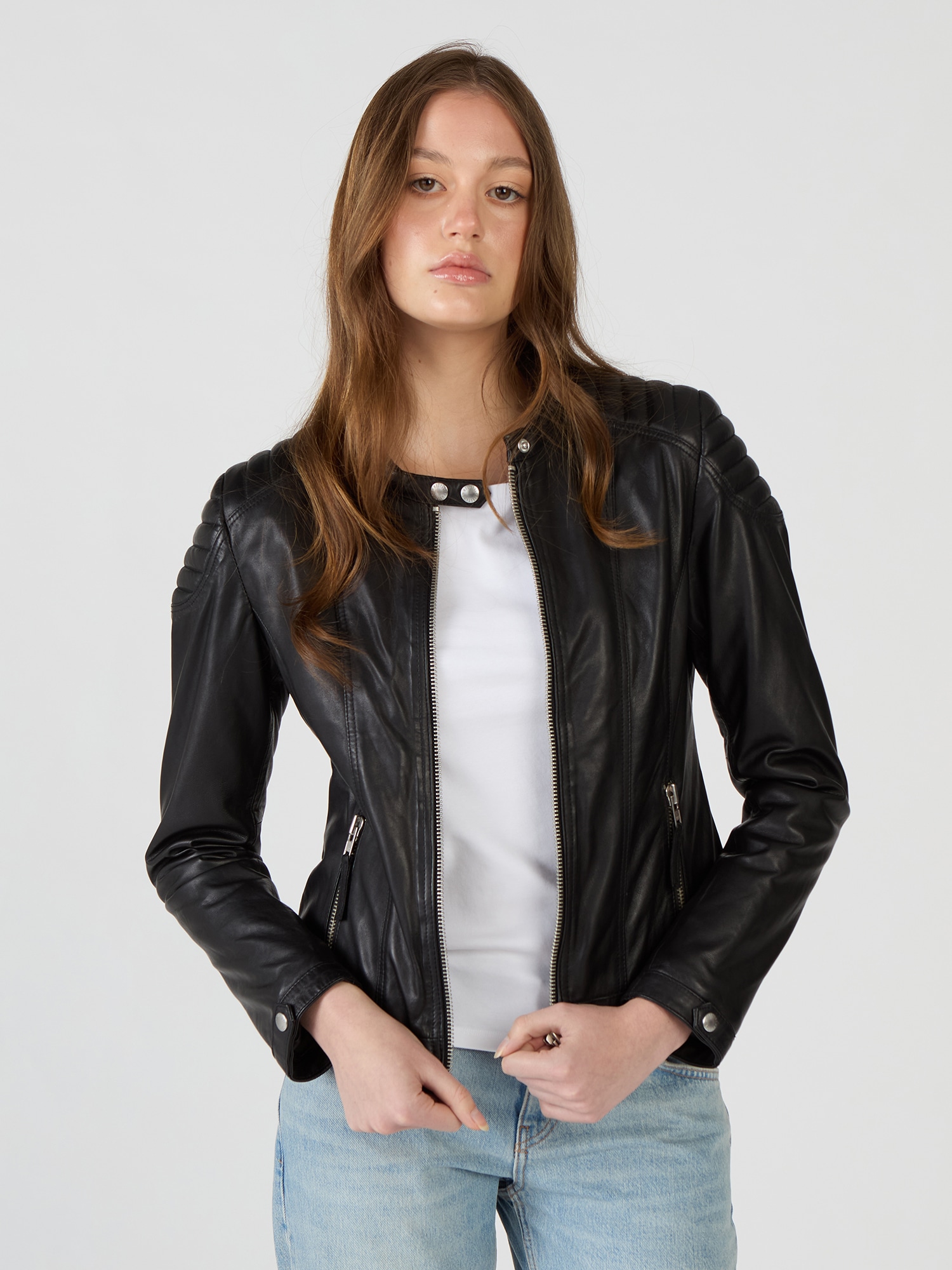 MUSTANG Lederjacke "31020257" günstig online kaufen