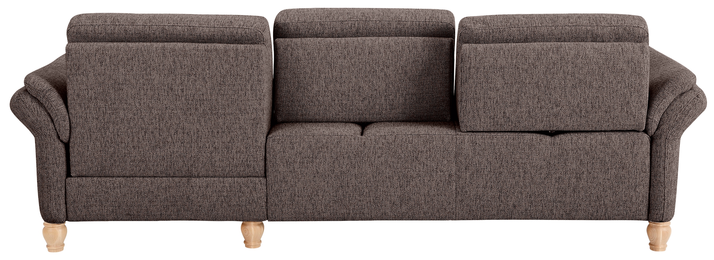 Home affaire Ecksofa »Palace L-Form«, incl. Sitztiefenverstellung, wahlweise mit Bettfunktion und Stauraum