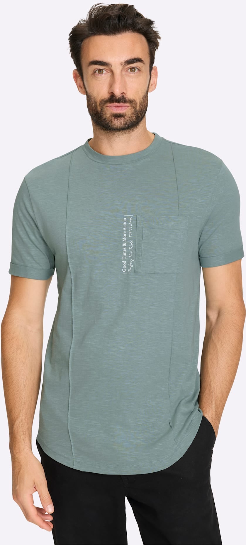 Marco Donati Kurzarmshirt "Kurzarm-Shirt" 1 tlg. tlg. günstig online kaufen