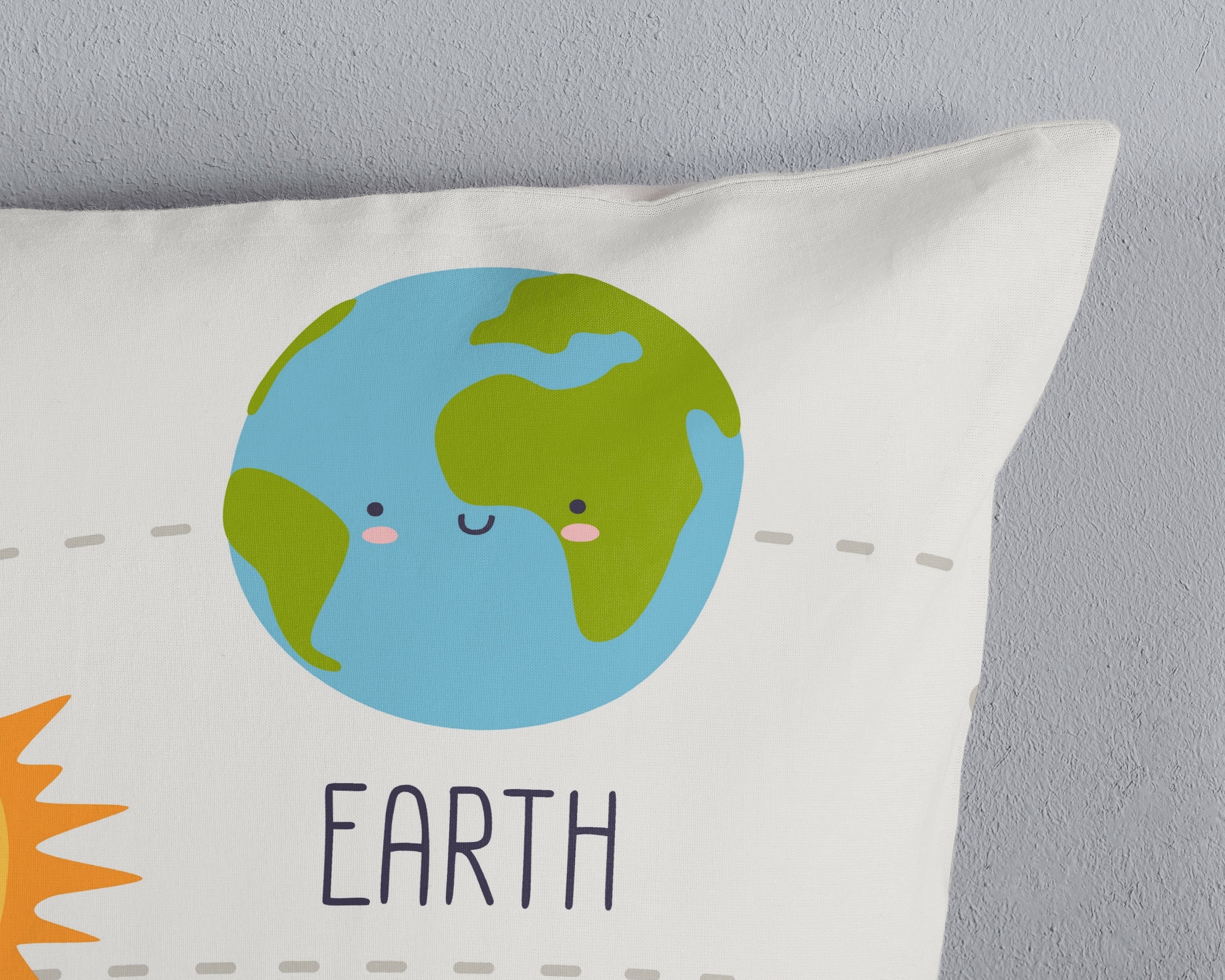 good morning Kinderbettwäsche »Astraa« 2 Stk. tlg. Baumwolle, Renforcé, Wendeoptik, Kind, Junge, Planet, Raum