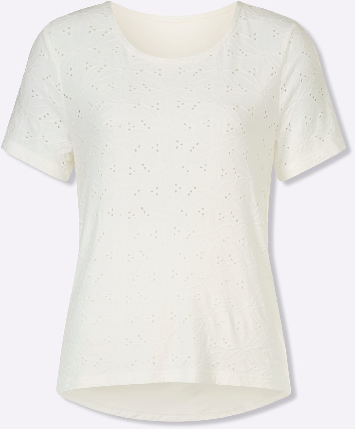 HEINE Shirt T-Shirt Ecru 34 5