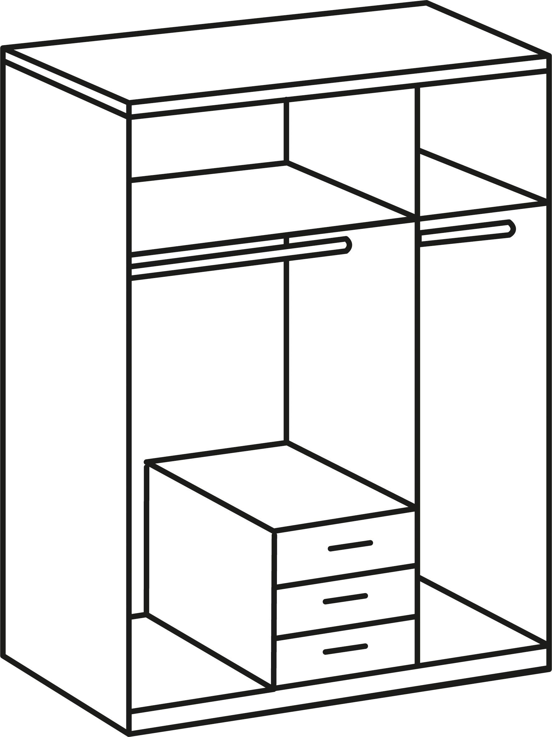 Wimex Kleiderschrank »Nadja«