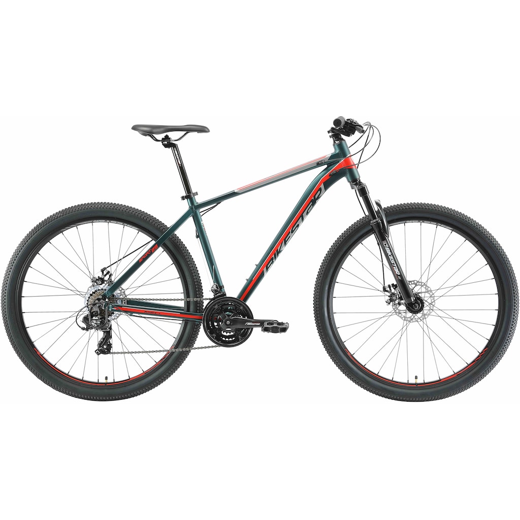 Bikestar Mountainbike, 21 Gang, Shimano, RD-TY300 Schaltwerk, Kettenschaltung