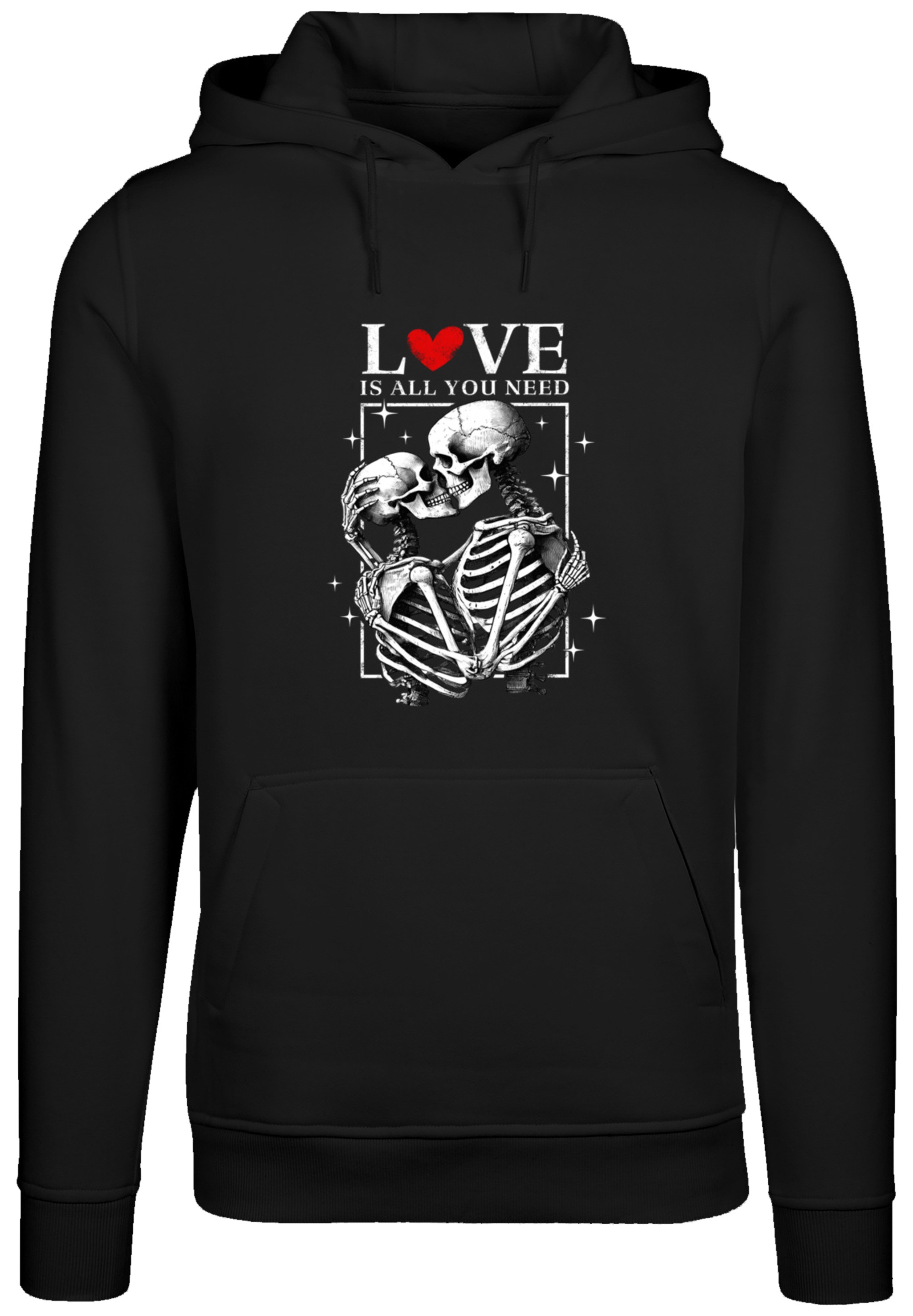 F4NT4STIC Kapuzenpullover »Love is all you need«, Premium Qualität