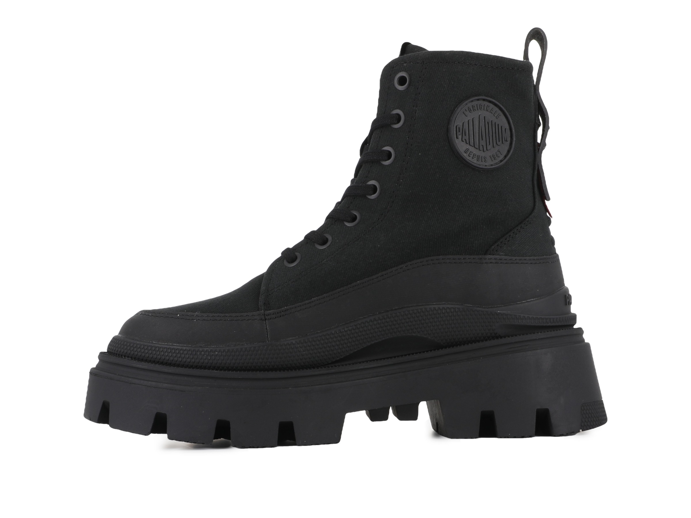 Palladium Schnürboots "PALLASQUAD ZIP TX", Chunky Boots, Schnürstiefel mit günstig online kaufen
