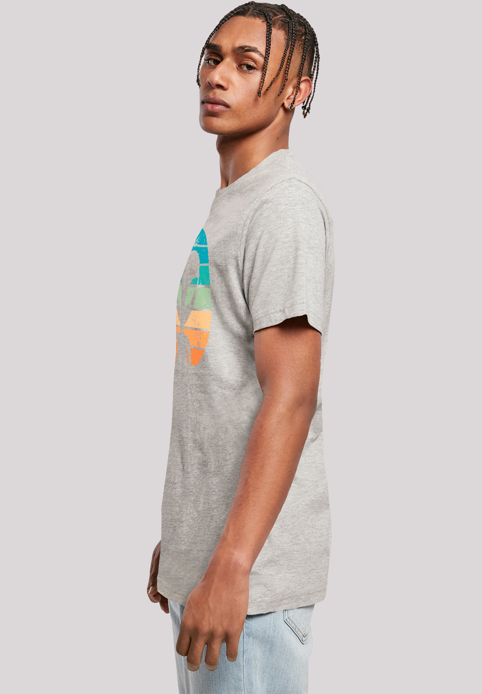 F4NT4STIC T-Shirt »Alien Piece Sonnenuntergang«, Premium Qualität