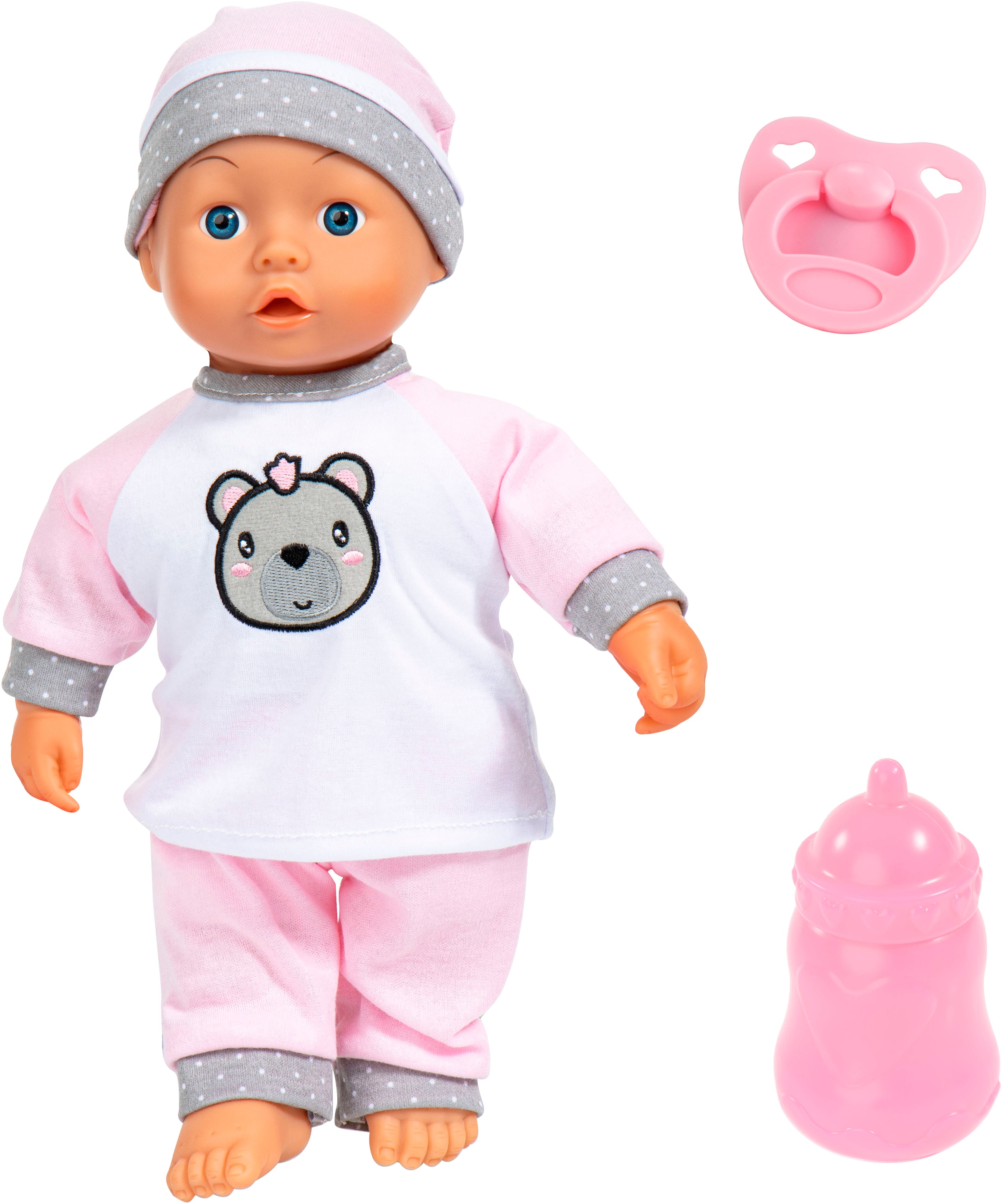 Bayer Babypuppe »Kiss Baby, 36cm«, (3 tlg.)