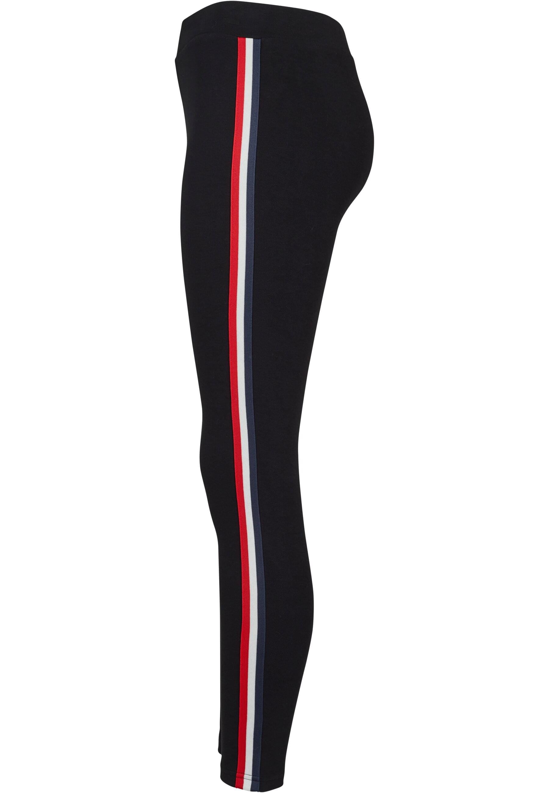 URBAN CLASSICS Leggings »Urban Classics Damen Ladies 3-Tone Tape Leggings«, (1 tlg.)