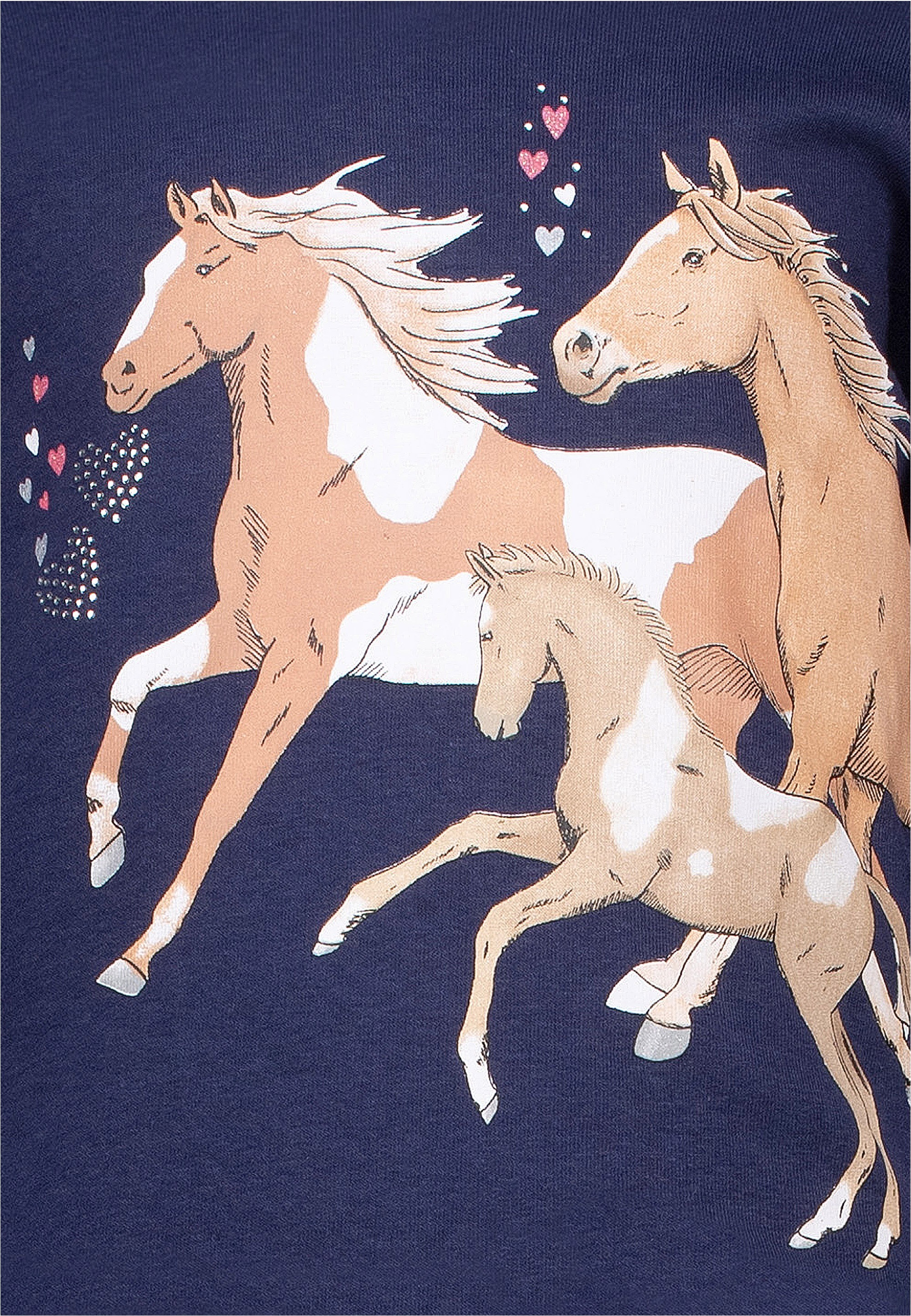 SALT AND PEPPER Sweatshirt »Star Stable«, mit großem Pferde-Druck