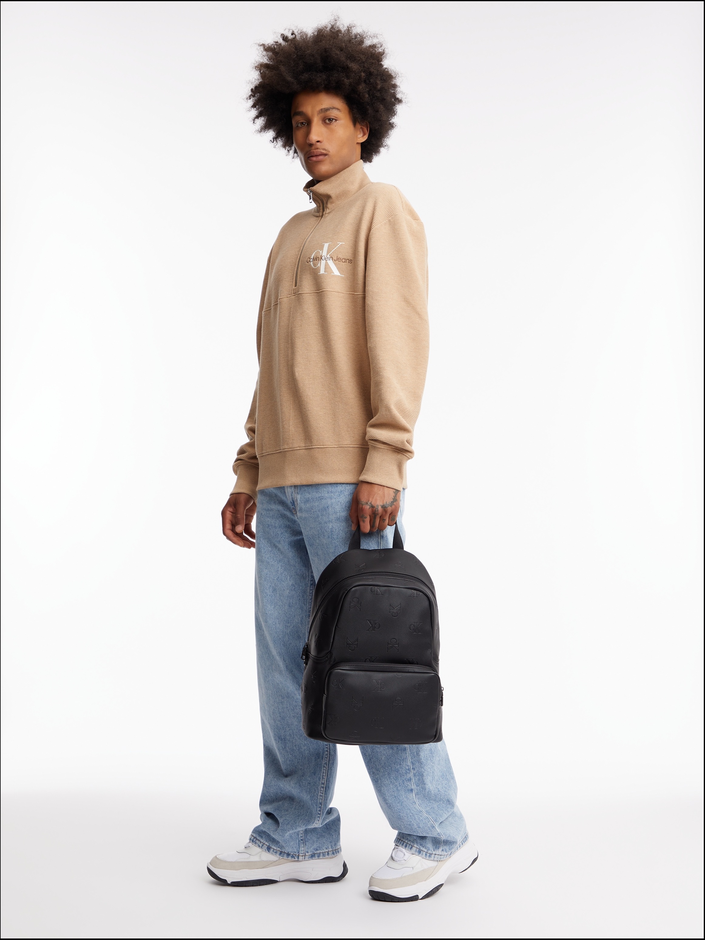 Calvin Klein Jeans Cityrucksack »MONOGRAM SOFT CAMPUS BP40 AOP« online  bestellen | BAUR