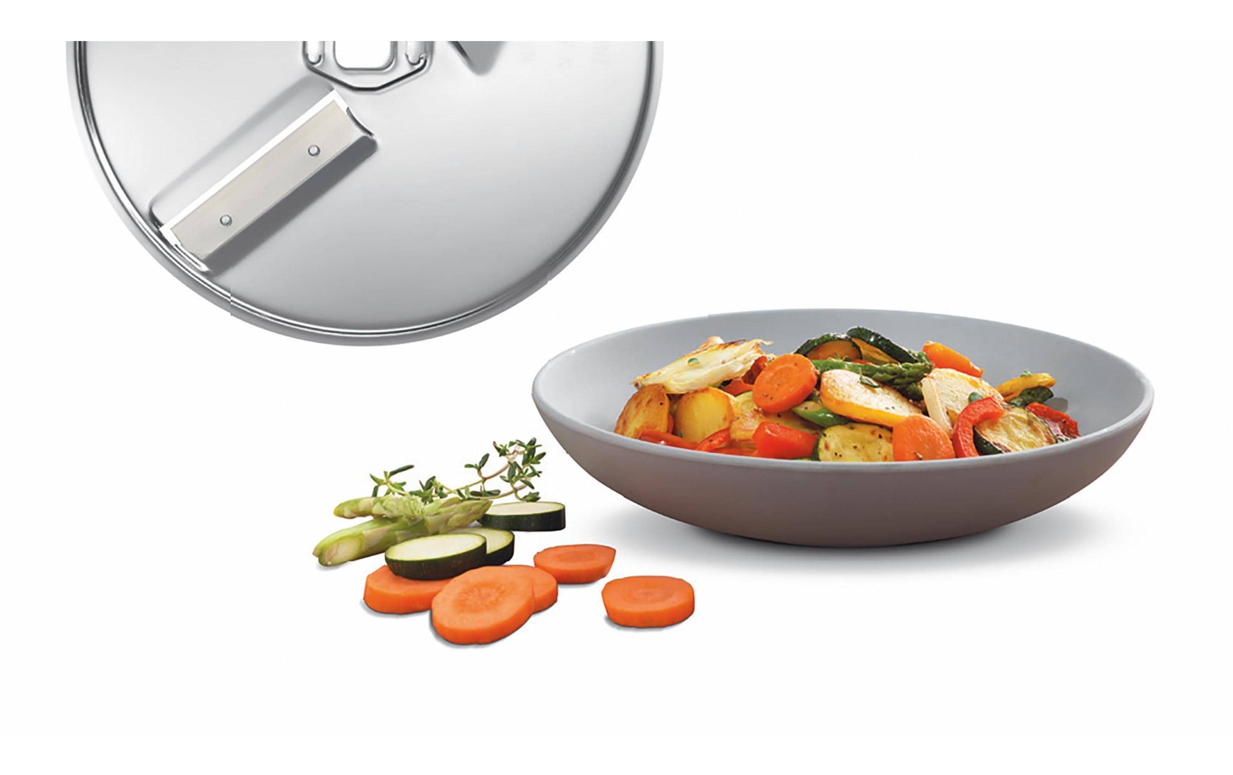 BOSCH Küchenmaschine »Serie 4 MUM58L20, Durchlaufschnitzler, Mixer, grau« 3 Scheiben, Schüssel, Knethaken/Rühr-/Silikonbesen, spülmaschinenfest