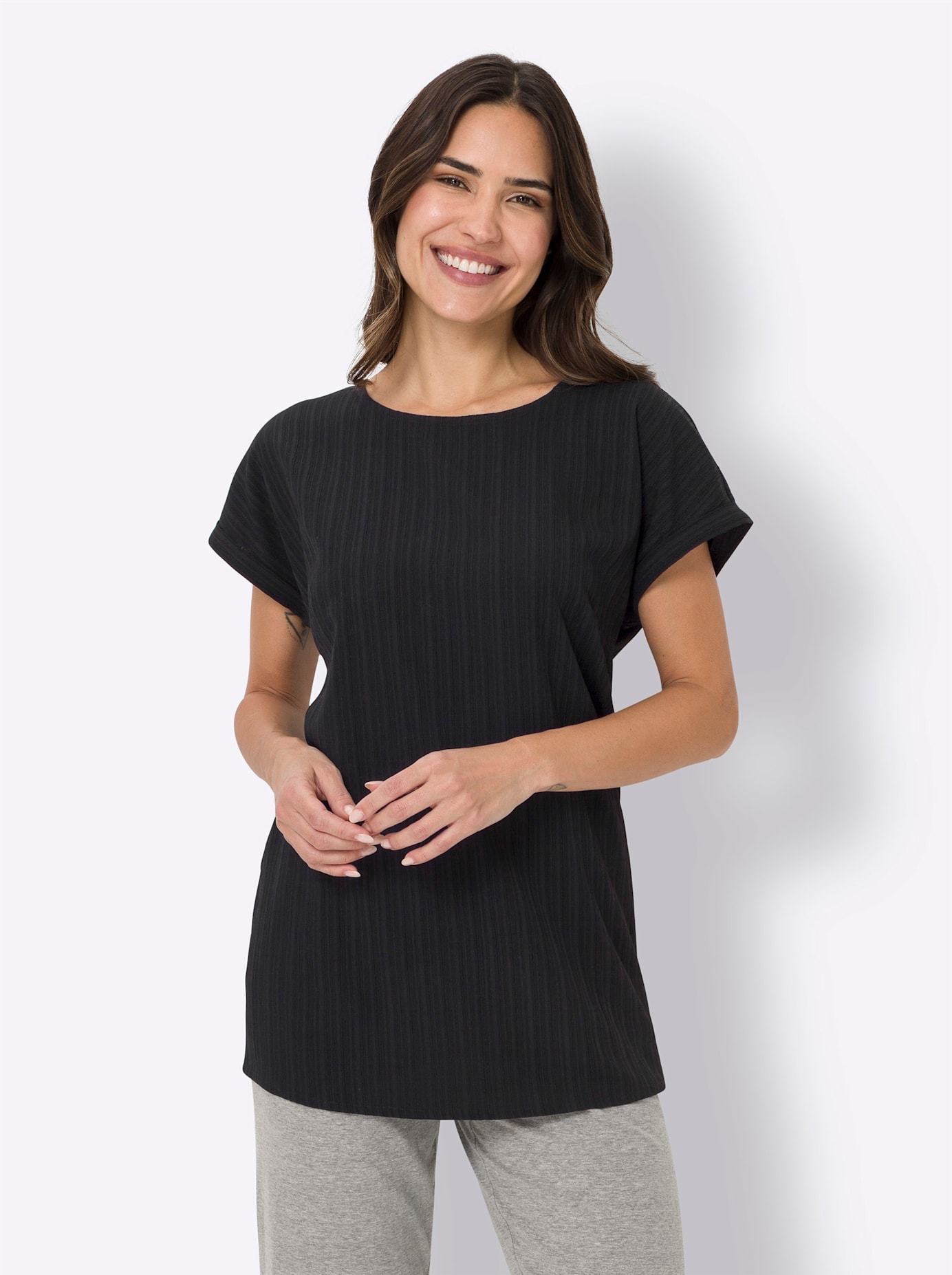 Longshirt "Longshirt" 1 Stk. tlg. günstig online kaufen