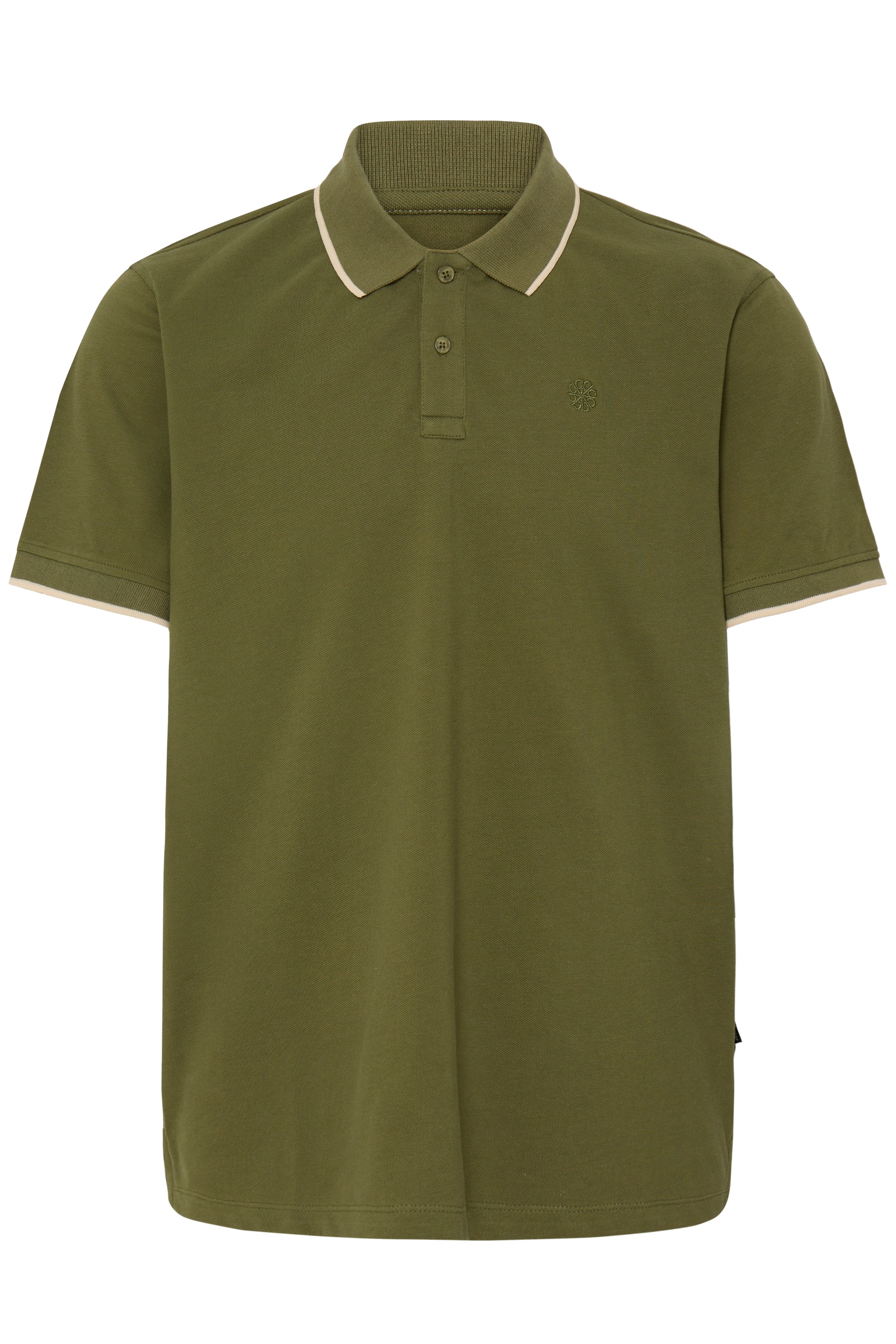 Poloshirt BLEND "BHEDIN POLO S/S", Herren, Gr. XXL, winter moss, Jersey, Obermaterial: 100% Baumwolle, unifarben, regular fit normal, ohne Ausschnitt, Shirts