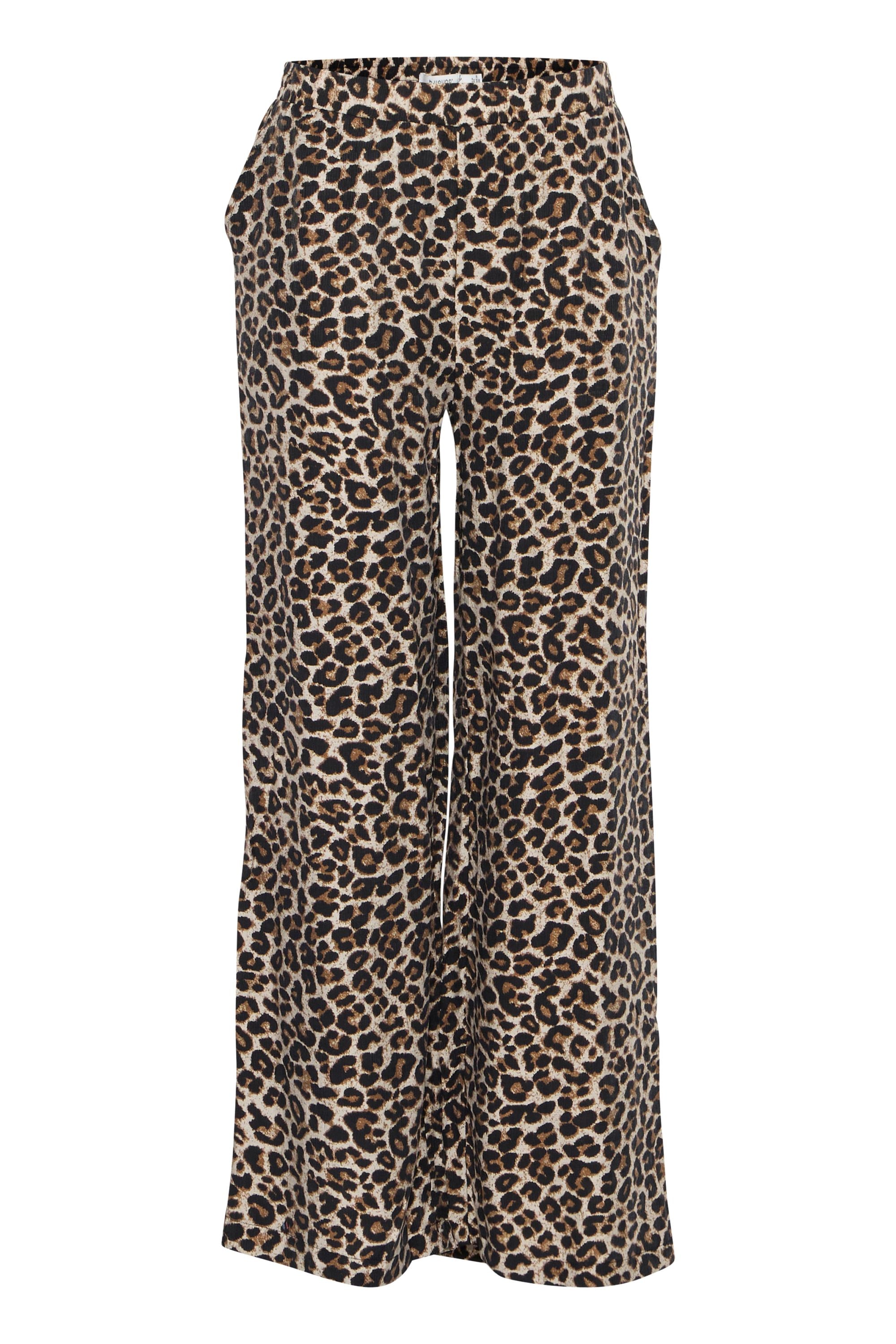 b.young Stoffhose "Stoffhose BYHinva LEOPARD PANTS -" günstig online kaufen