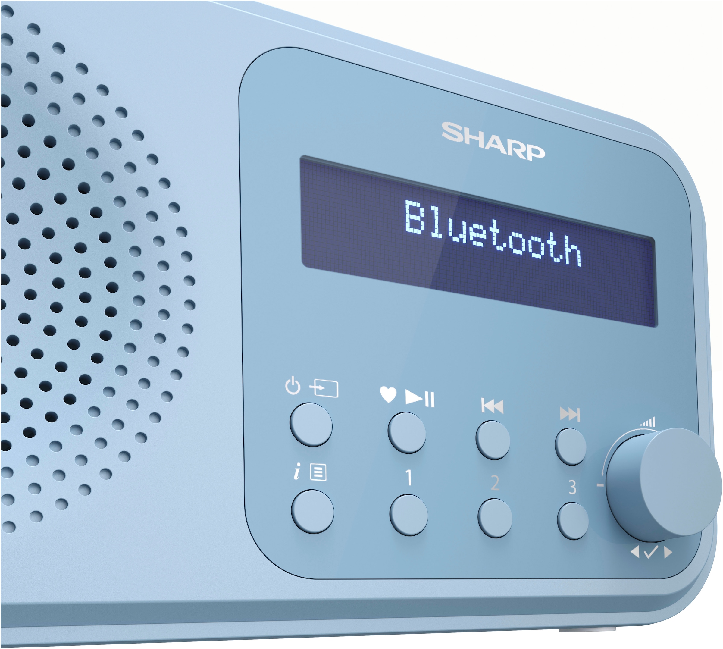 Sharp Radio »DR-P420«, (Bluetooth-A2DP Bluetooth-AVRCP Bluetooth Digitalradio (DAB+)-FM-Tuner mit RDS 2 W)