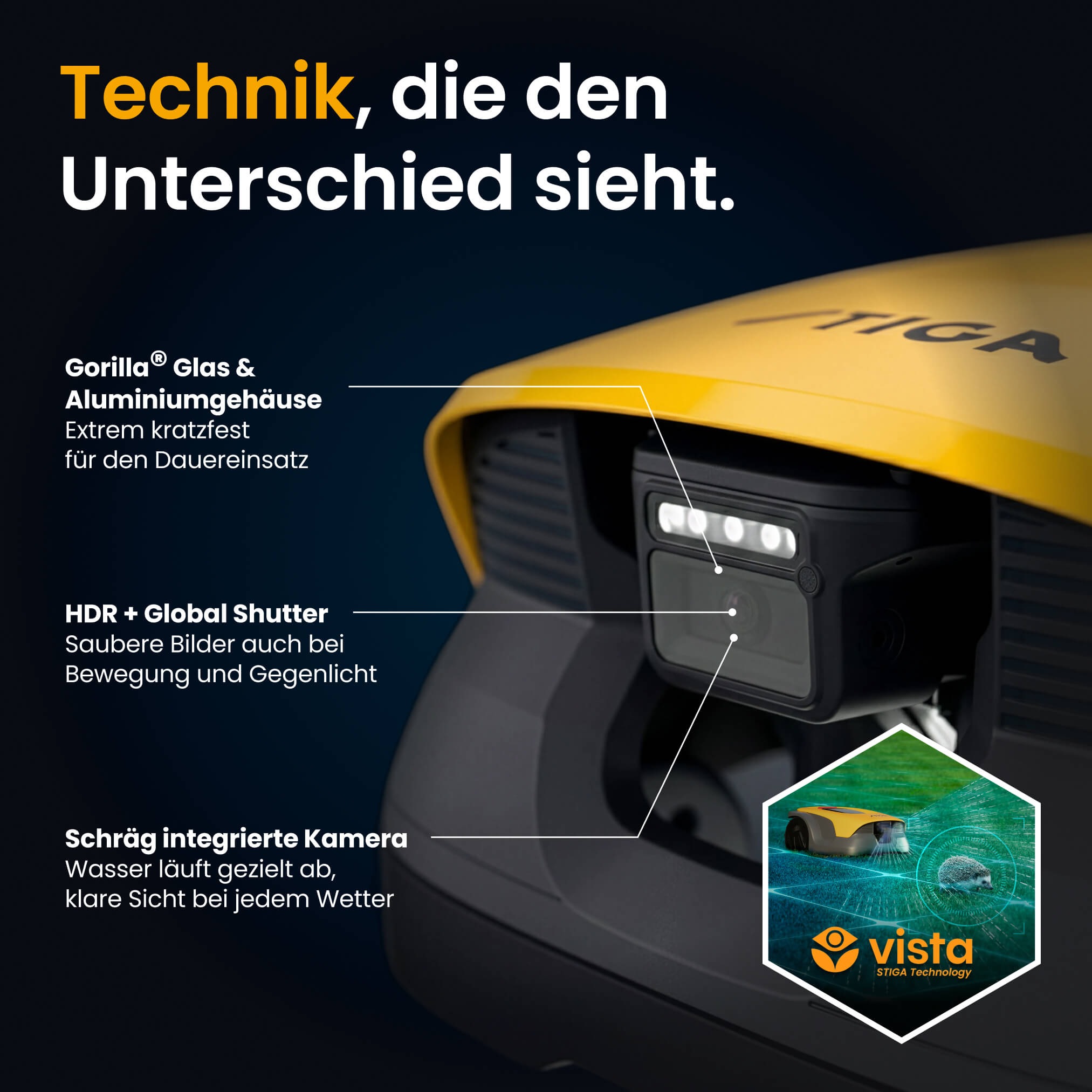 STIGA GARDEN Rasenmähroboter »A 15v« 10 Jahre Konnektivität, 