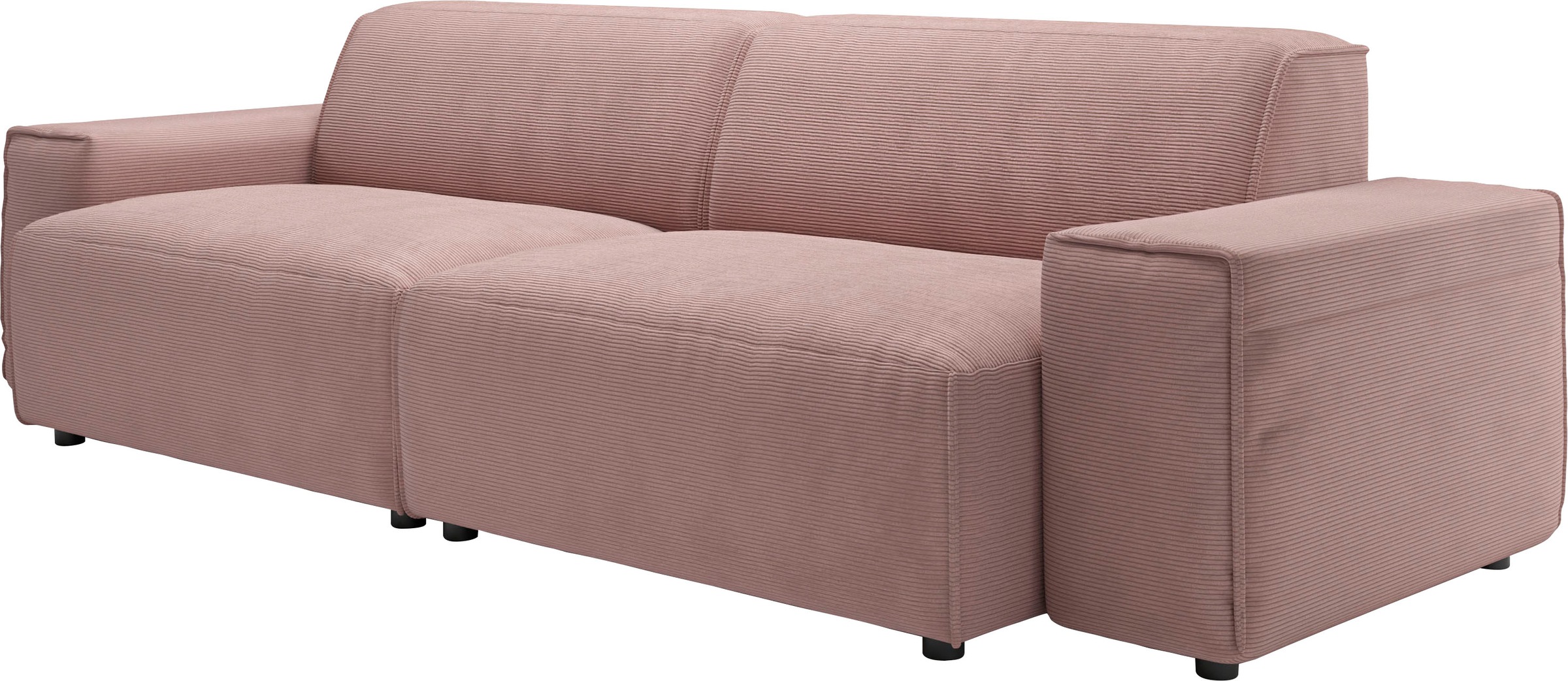 andas Big-Sofa »Glimminge  auch in Breitcord, Feincord + Easy care-Bezug,«, besondere Kedernähte Zierkissen