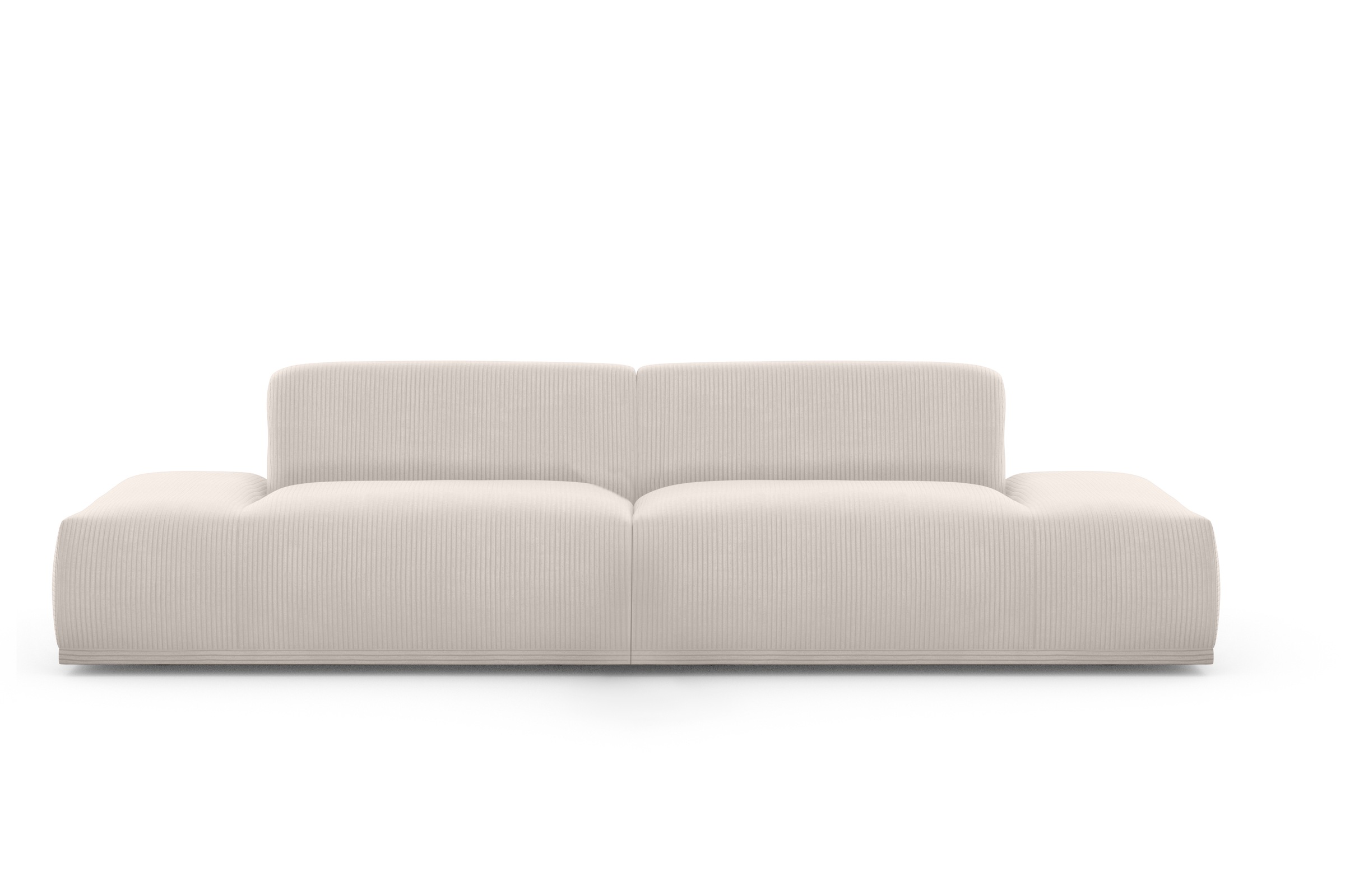 TRENDMANUFAKTUR Big-Sofa »Braga, toller Sitzkomfort, Designsofa«, in moderner Optik, mit hochwertigem Kaltschaum