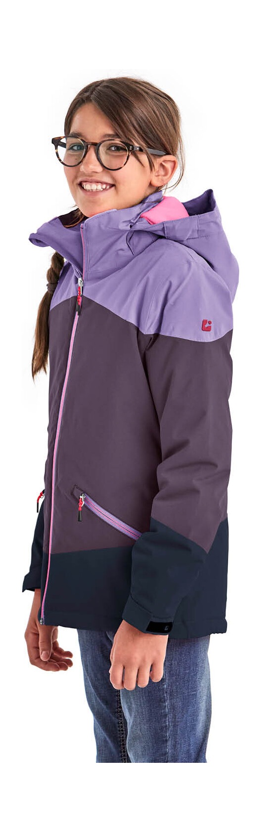 Thumbnail - Killtec Outdoorjacke "KOW 195 GRLS JCKT" Wasserdichte Winterjacke mit Colourblock, verstellbaren Details