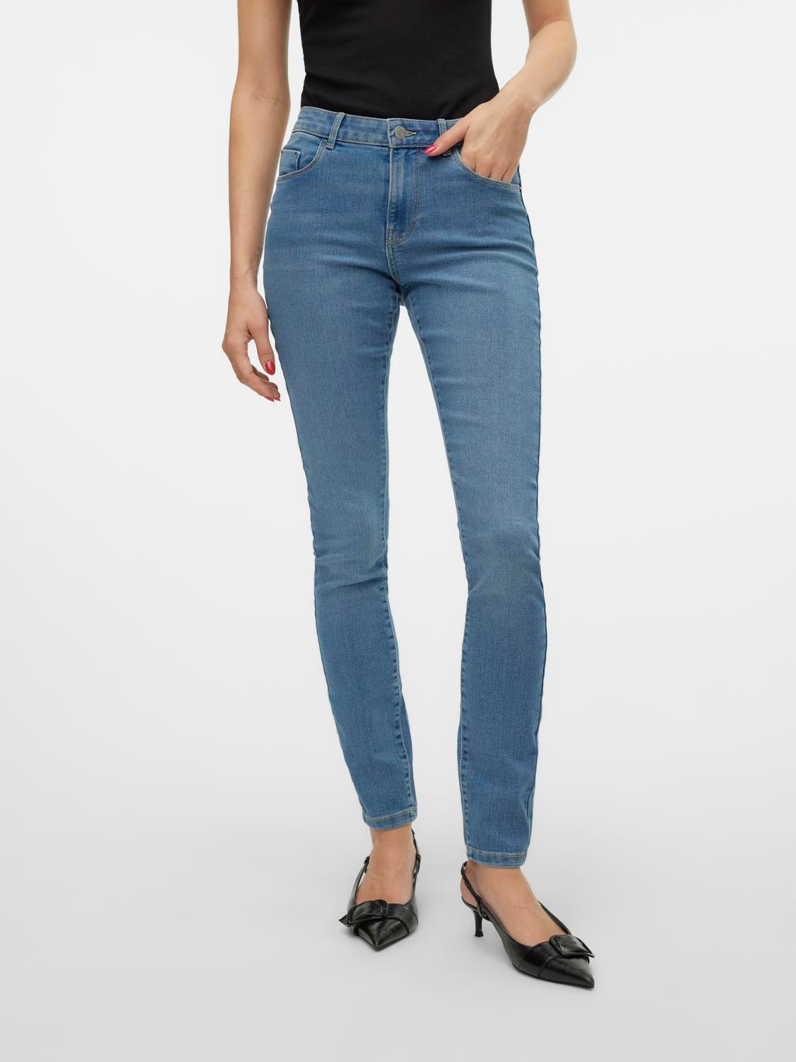 Vero Moda Skinny-fit-Jeans VMELLY MR SKINNY günstig online kaufen
