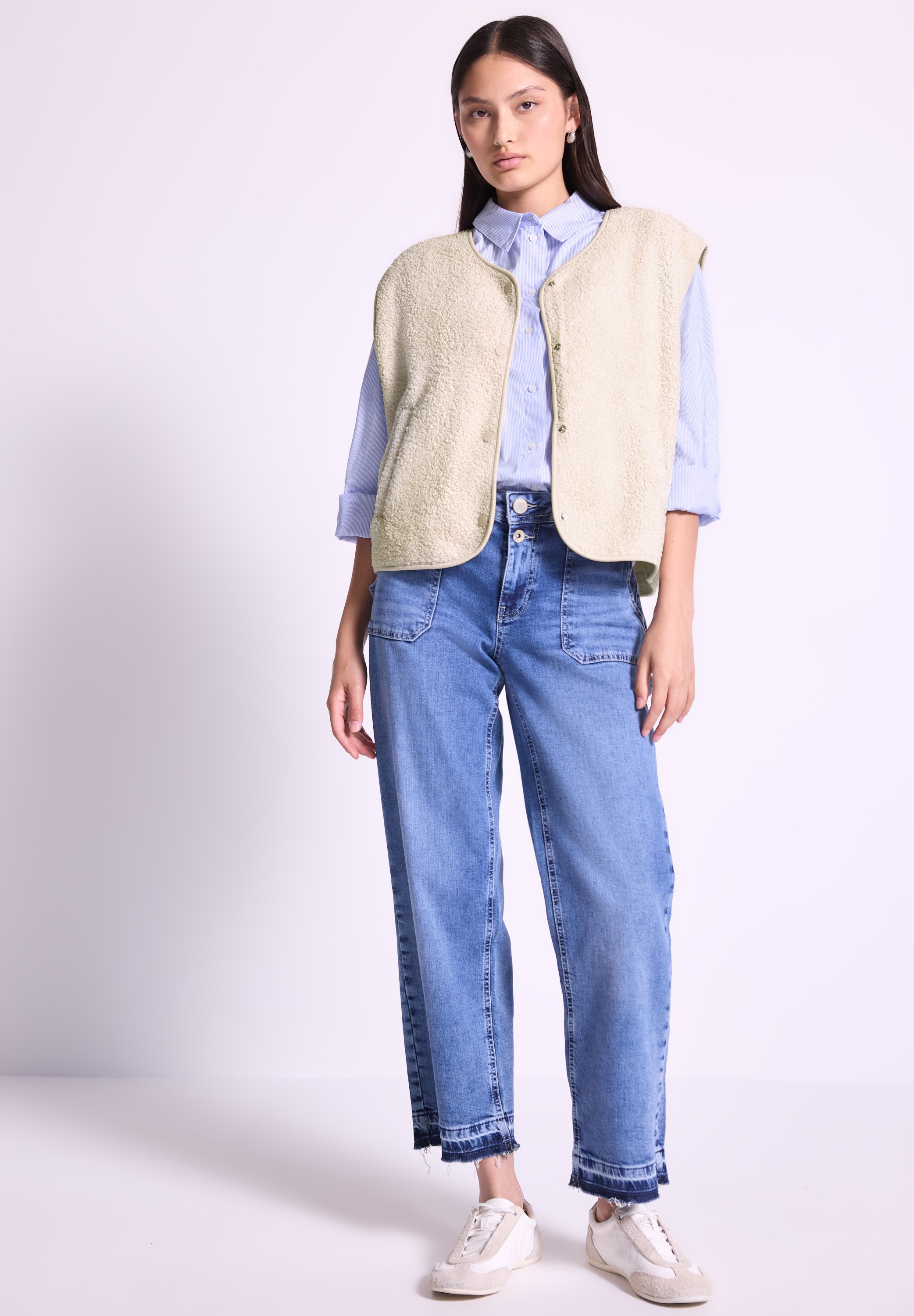 STREET ONE STUDIO Kurzweste, soft und weich