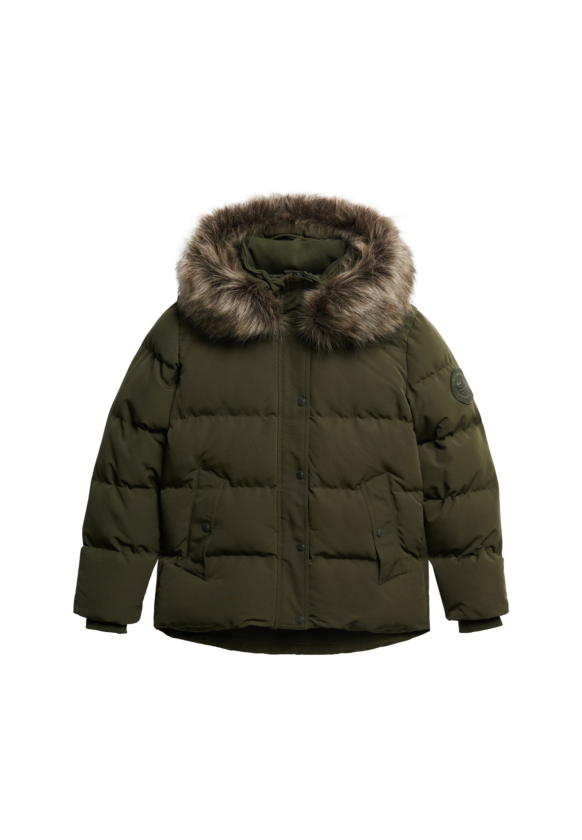 Superdry Steppjacke »EVEREST 5 BAFFLE PUFFER JKT«, mit Kapuze
