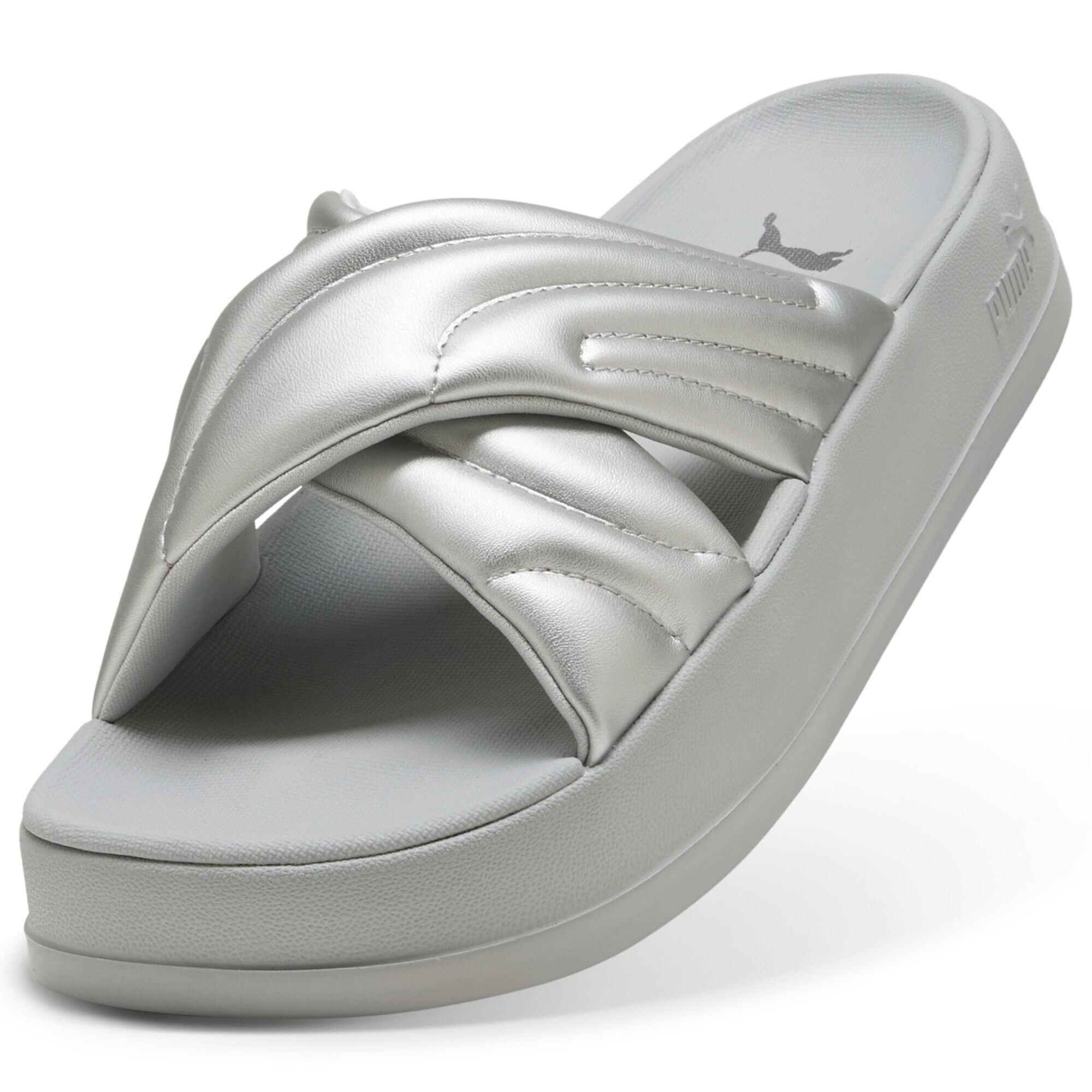 PUMA Sandale »Leadcat Platform Metallic Sandalen Damen«