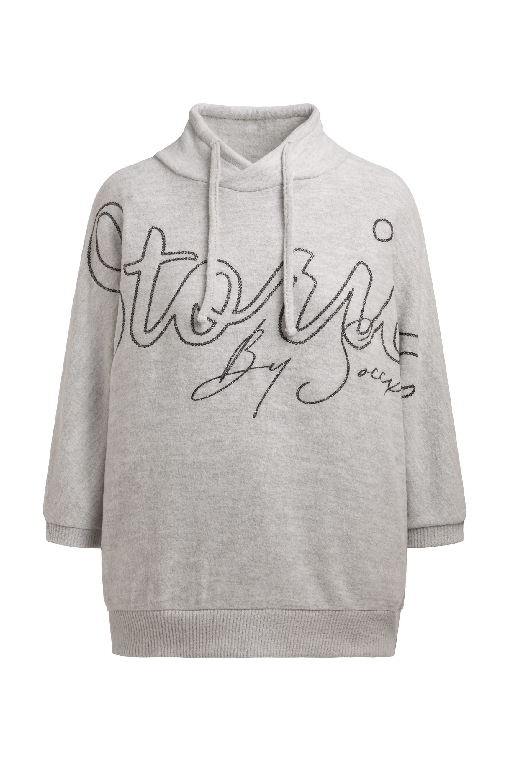 SOCCX Rundhalspullover aus Flauschstrick günstig online kaufen