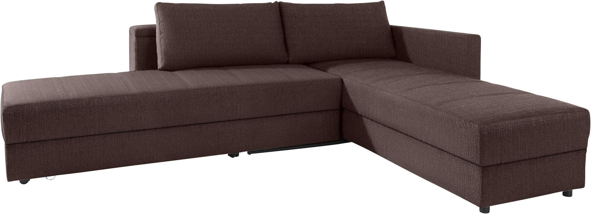 LOOKS by Wolfgang Joop Ecksofa »LooksIII L-Form«, durch Drehfunktion zum Bett wandelbar, inklusive Staufach
