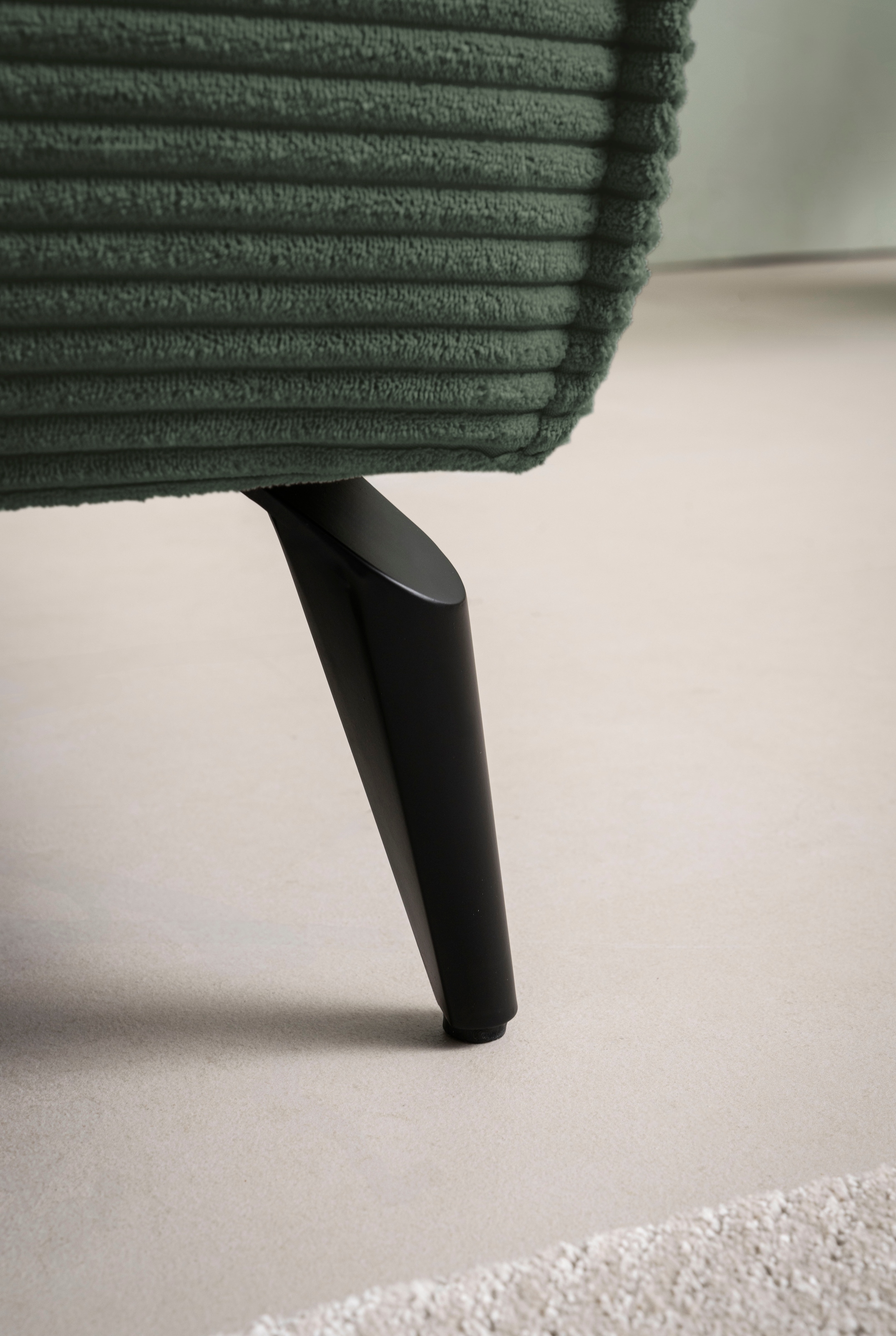 andas Sitzgruppe »TVINNU, Polsterecke L-Form, Schlaffunktion, mit Hocker«, (Set, 2 tlg.), stellbar zum Schlafsofa (Krokodilverbinder)