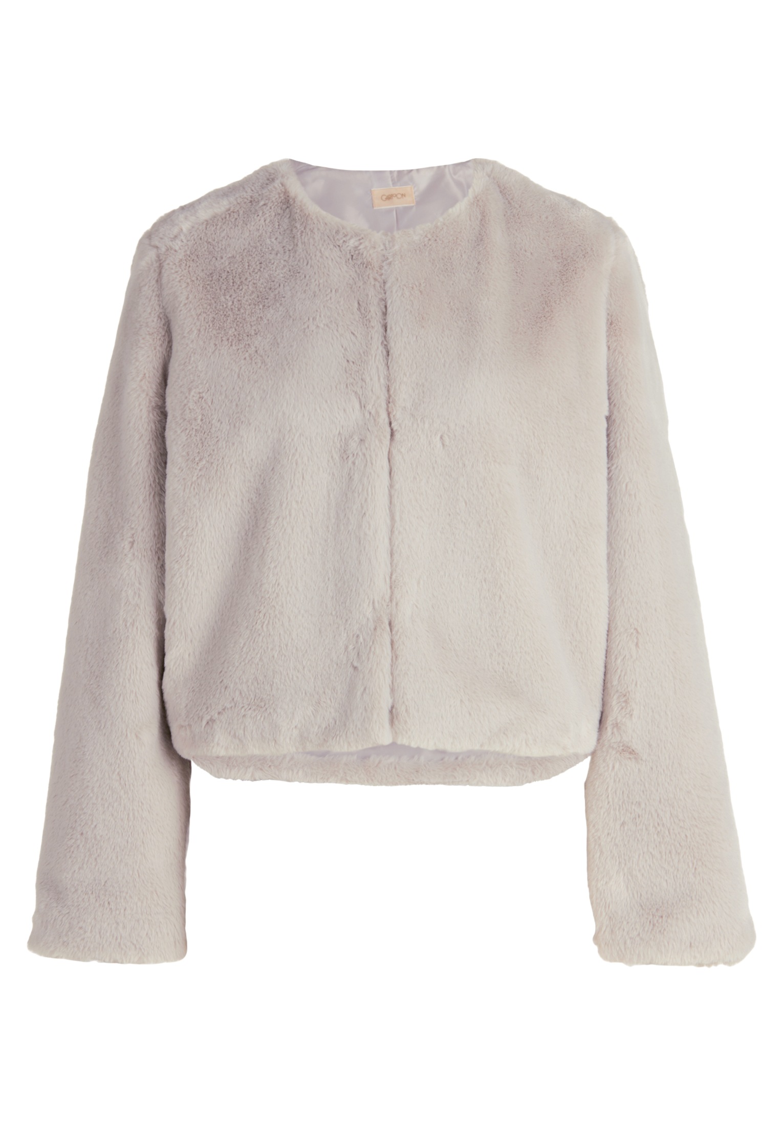 Cartoon Fellimitatjacke "Damen mit Eingrifftaschen" günstig online kaufen