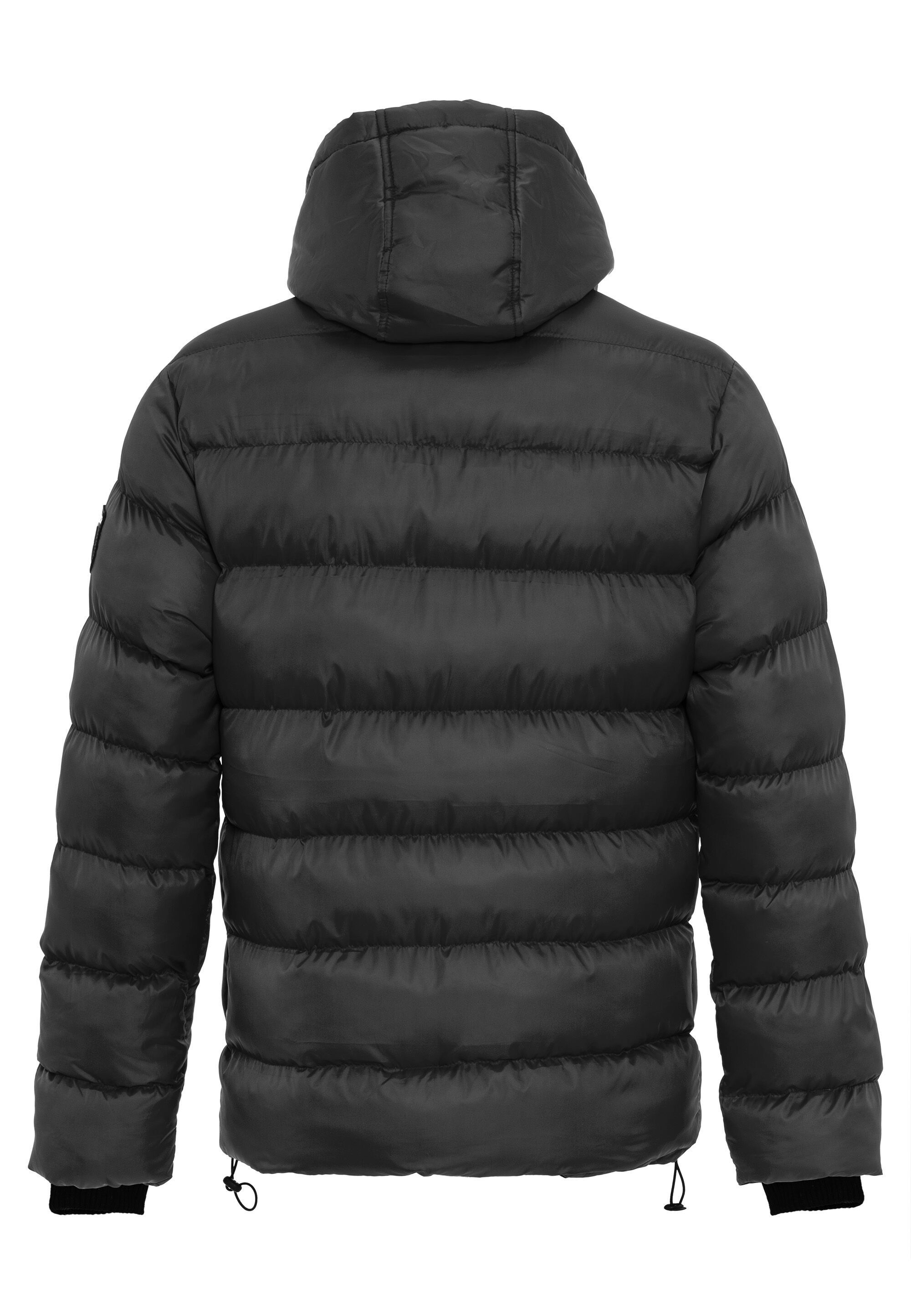 Cipo & Baxx Winterjacke »Jacke«, mit Kapuze, im Steppdesign