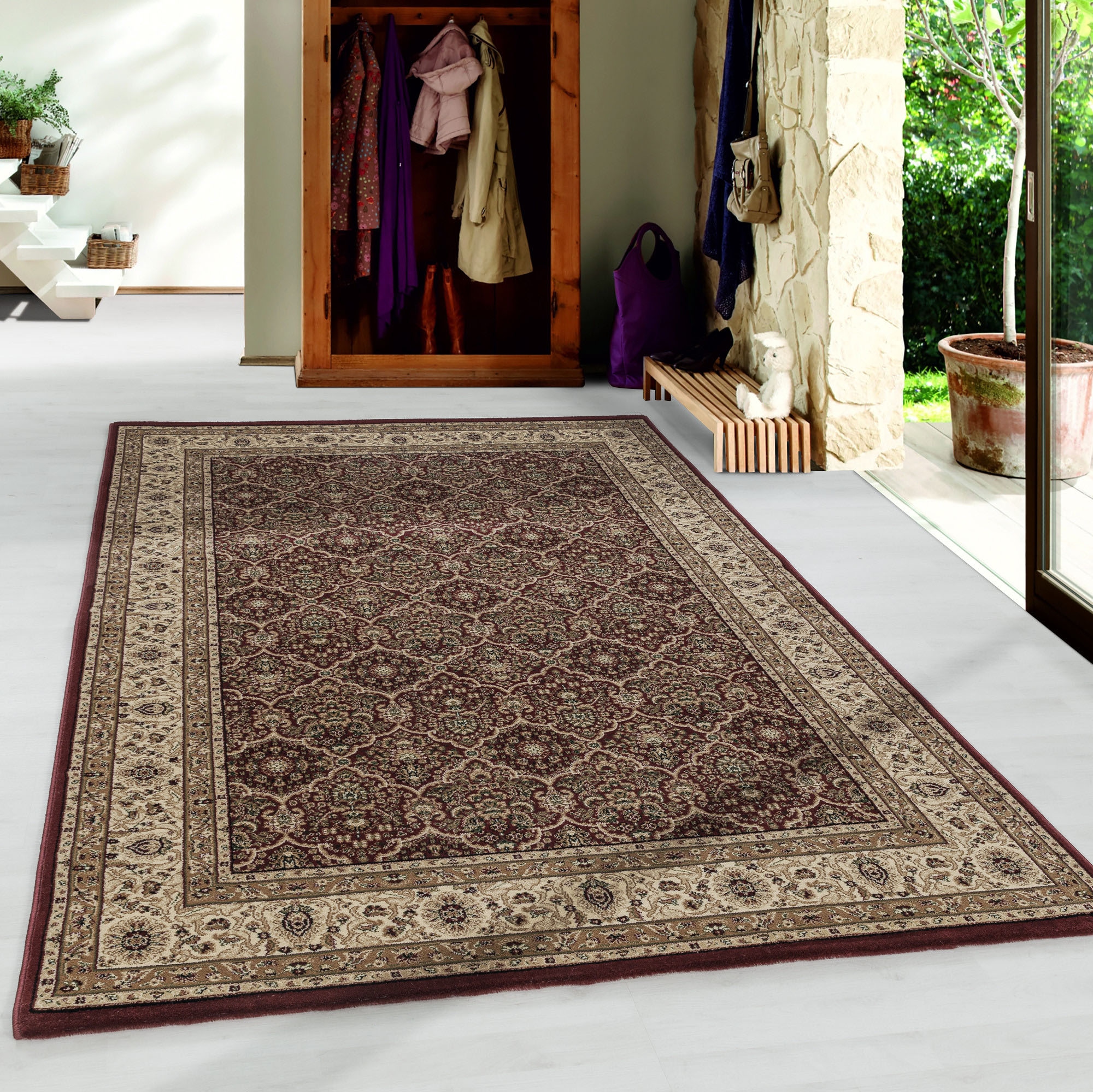 Ayyildiz Teppiche Teppich »KASHMIR 2602«, rechteckig, Wohnzimmer, Orient  Optik bestellen | BAUR
