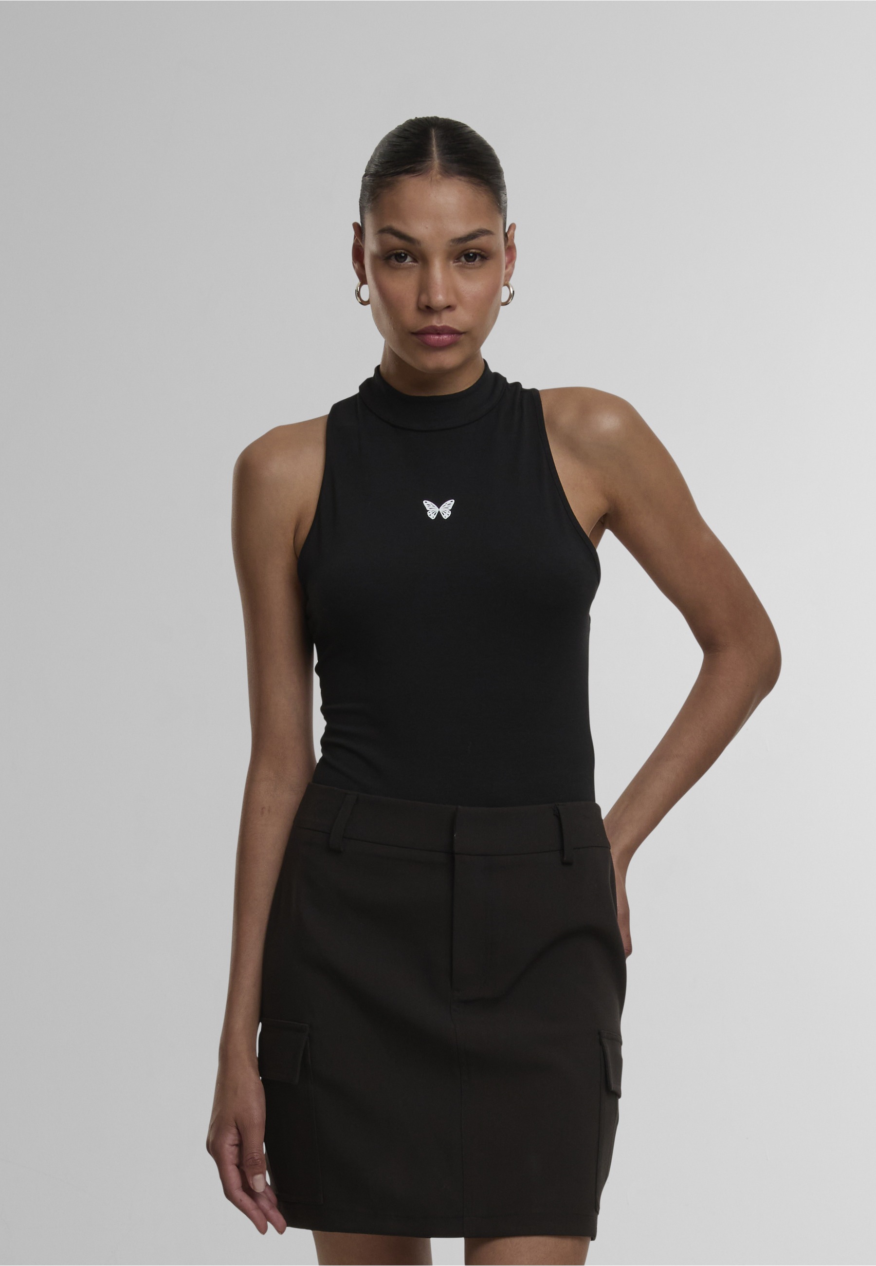 Miss Tee Body »Miss Tee Fly Away Ladies Sleeveless Turtleneck Body«