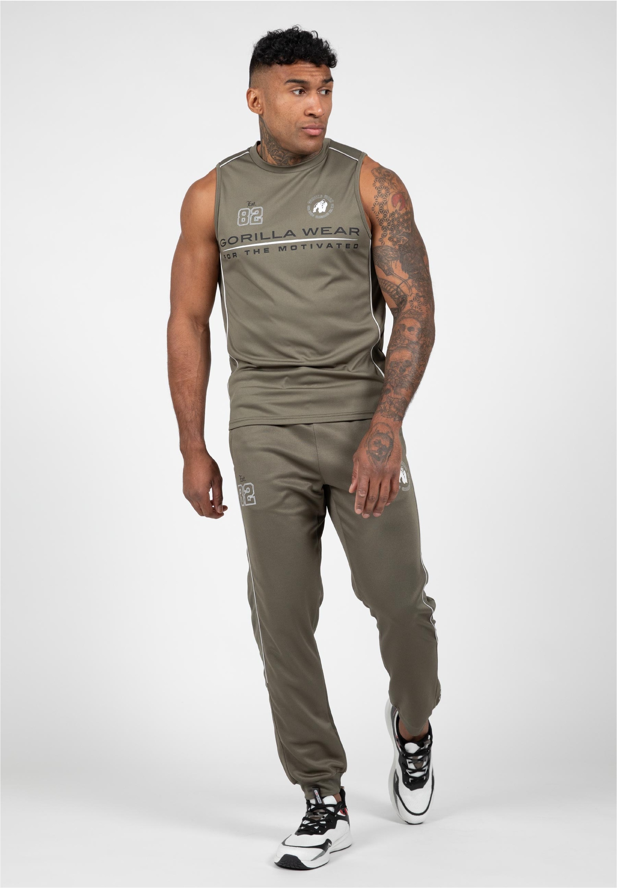 Gorilla Wear Sweathose, mit Mesh-Details für Ventilation