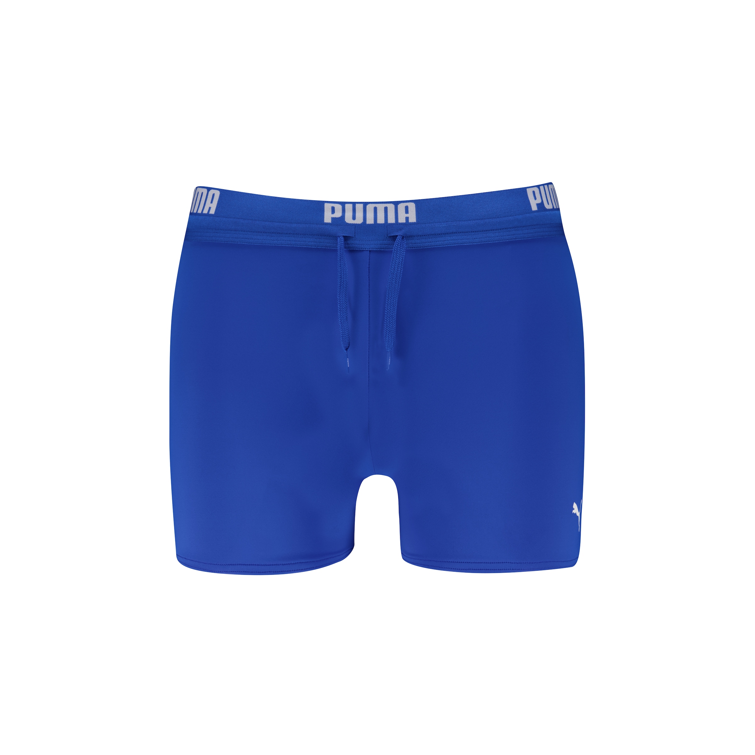 PUMA Badehose »PUMA SWIM MEN LOGO TRUNKS« elastischer Logobund mit integriertem Kordelzug