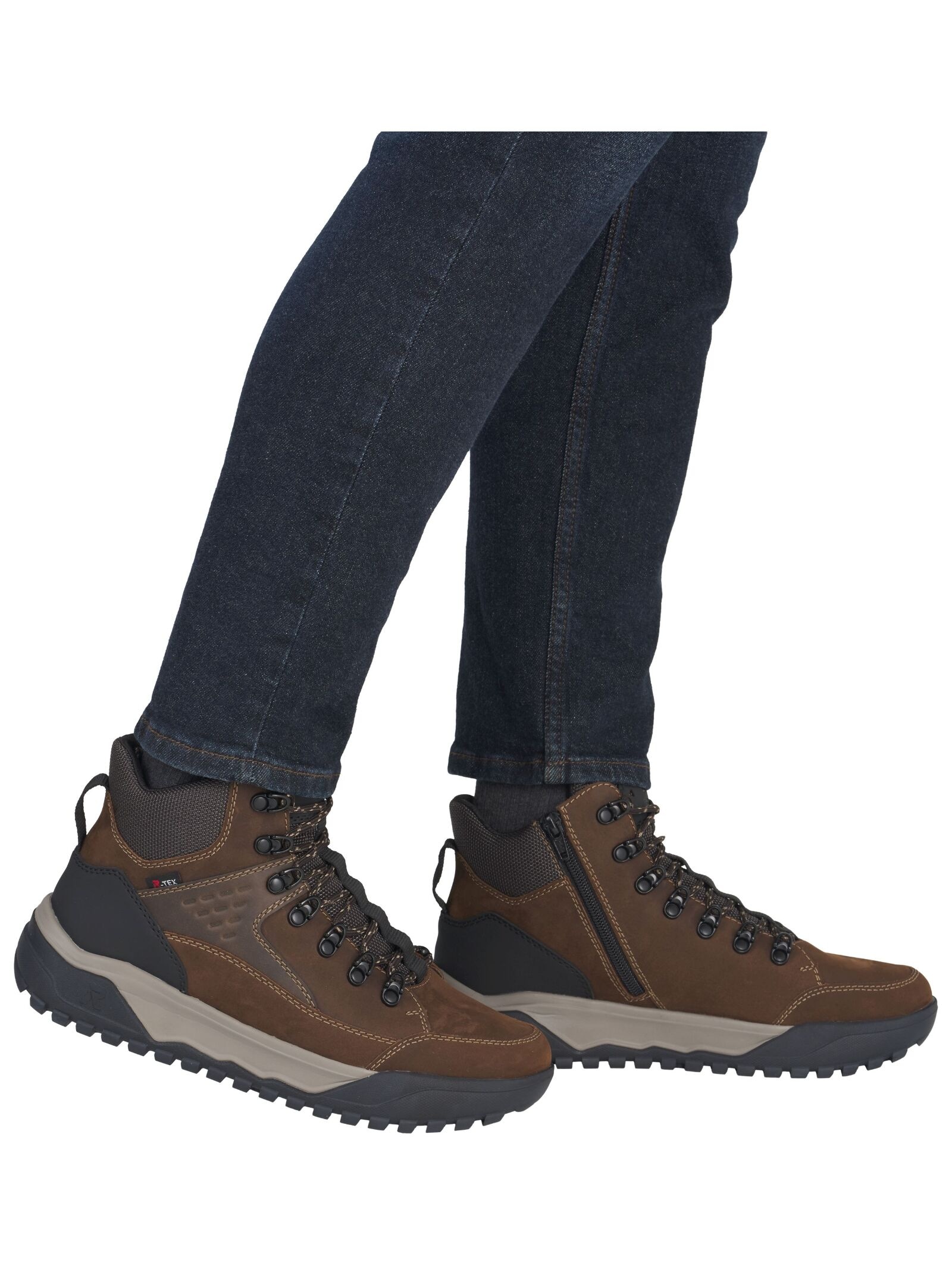Rieker Schnürstiefelette »Rieker Stiefelette Leder«