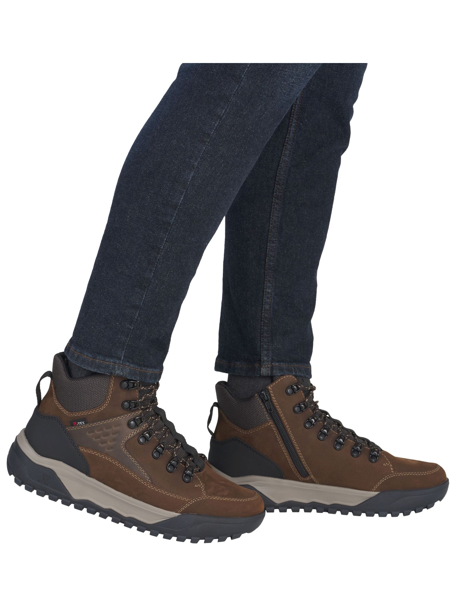 Thumbnail - Rieker Schnürstiefelette "Rieker Stiefelette Leder"