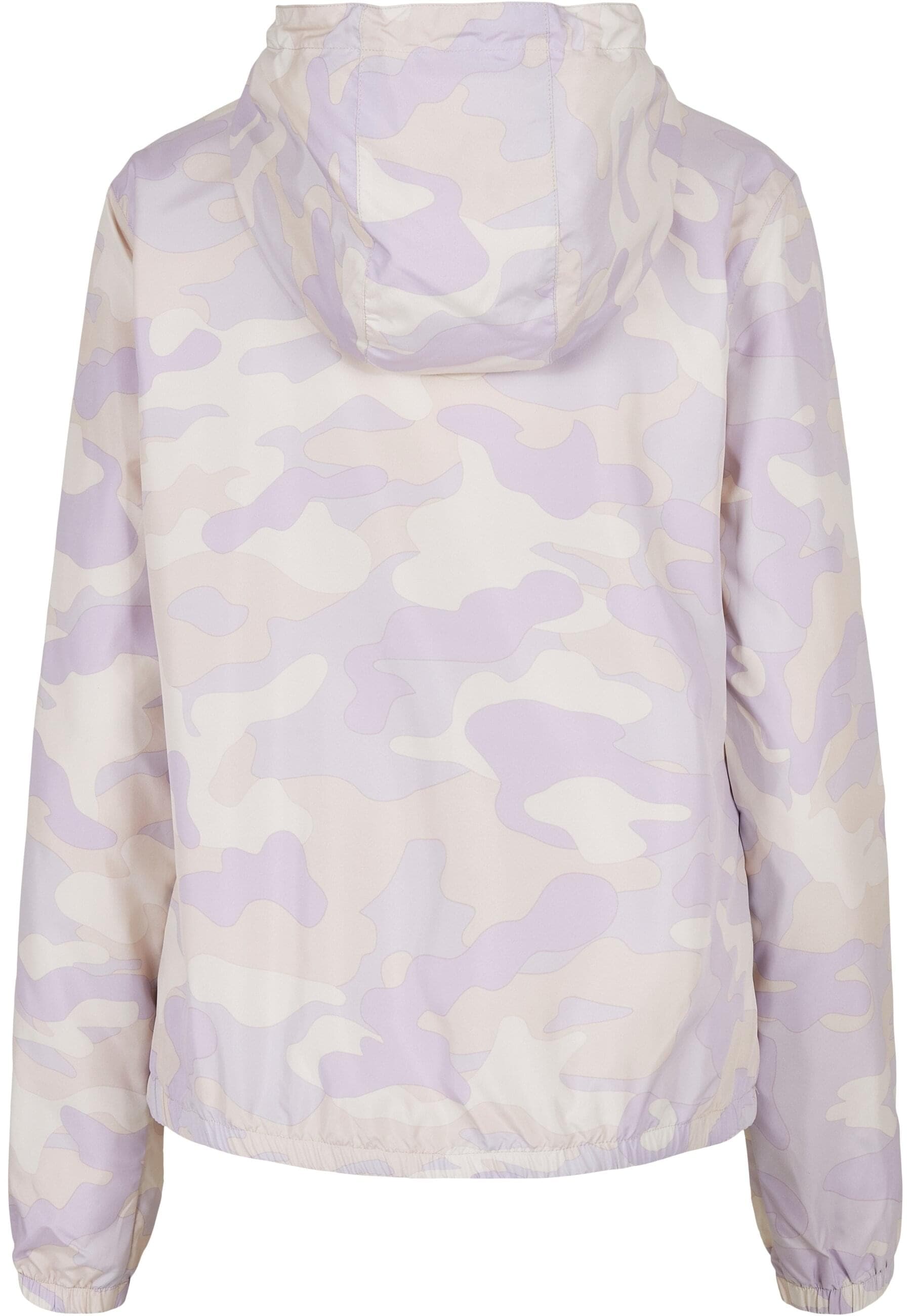 URBAN CLASSICS Windbreaker "Urban Classics Damen Ladies Camo Pull Over Jack günstig online kaufen