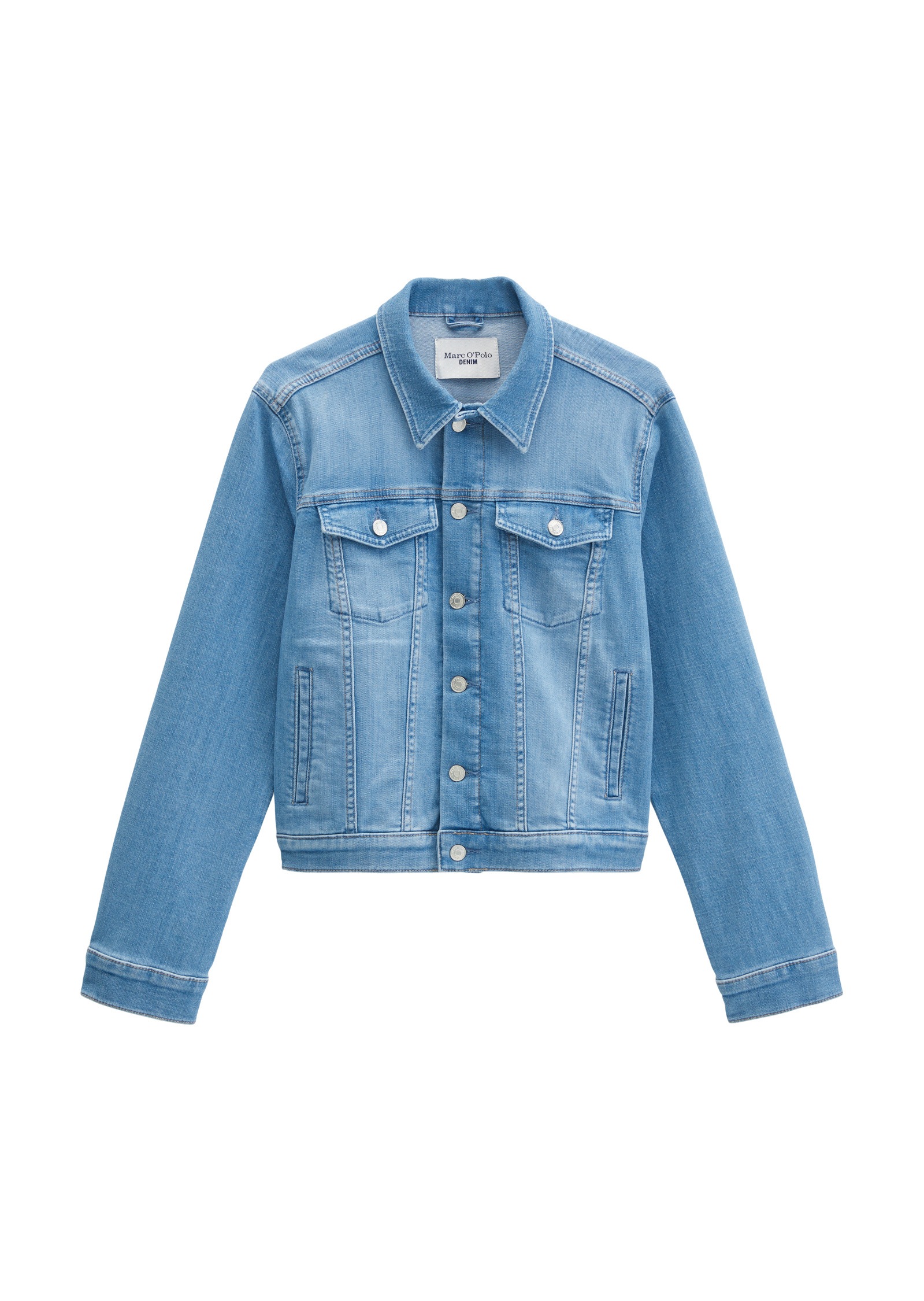 Marc O'Polo DENIM Jeansjacke »aus hochwertigem Organic Cotton-Stretch« ohne Kapuze