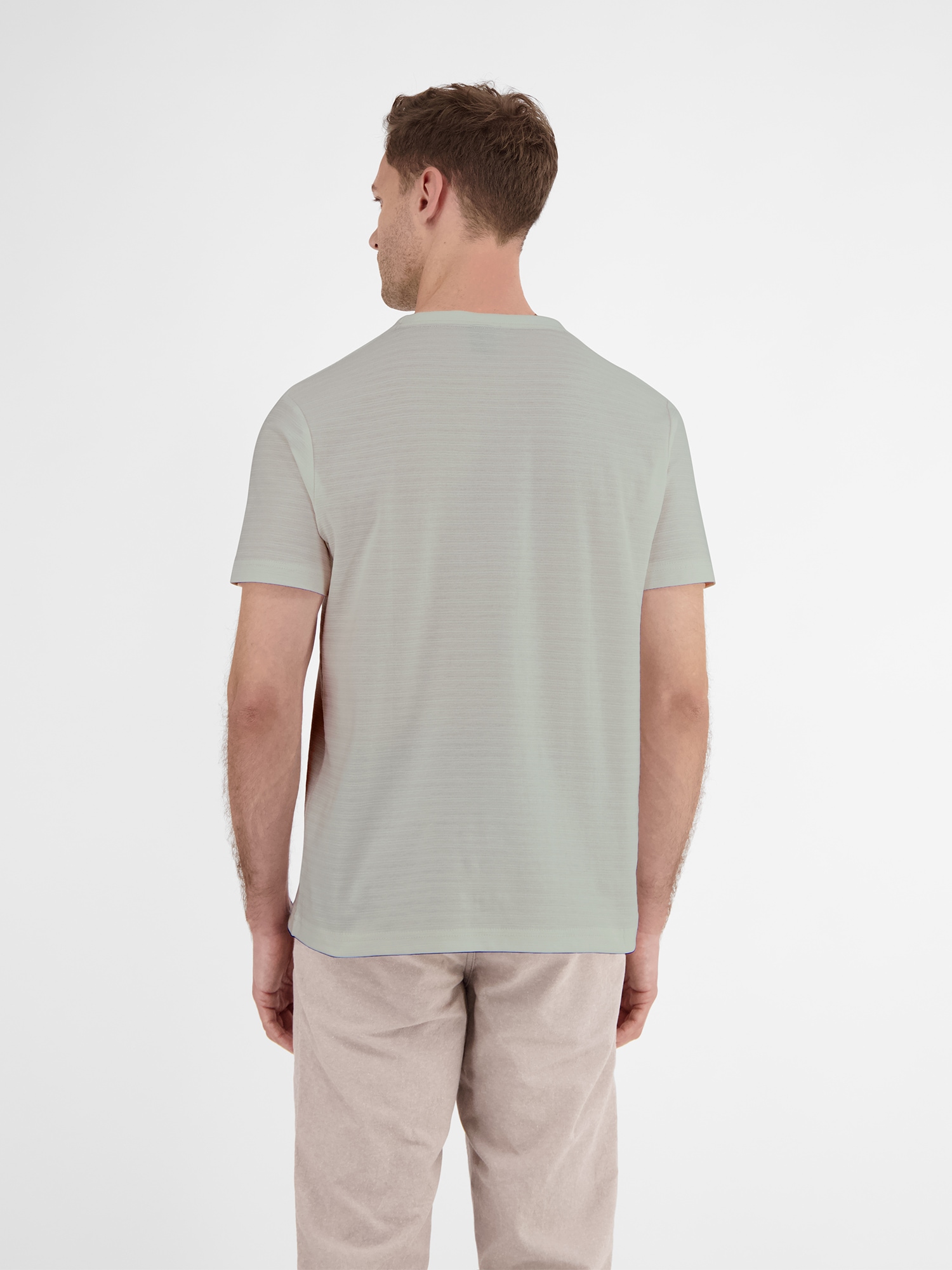 LERROS T-Shirt »T-Shirt in Strukturqualität«
