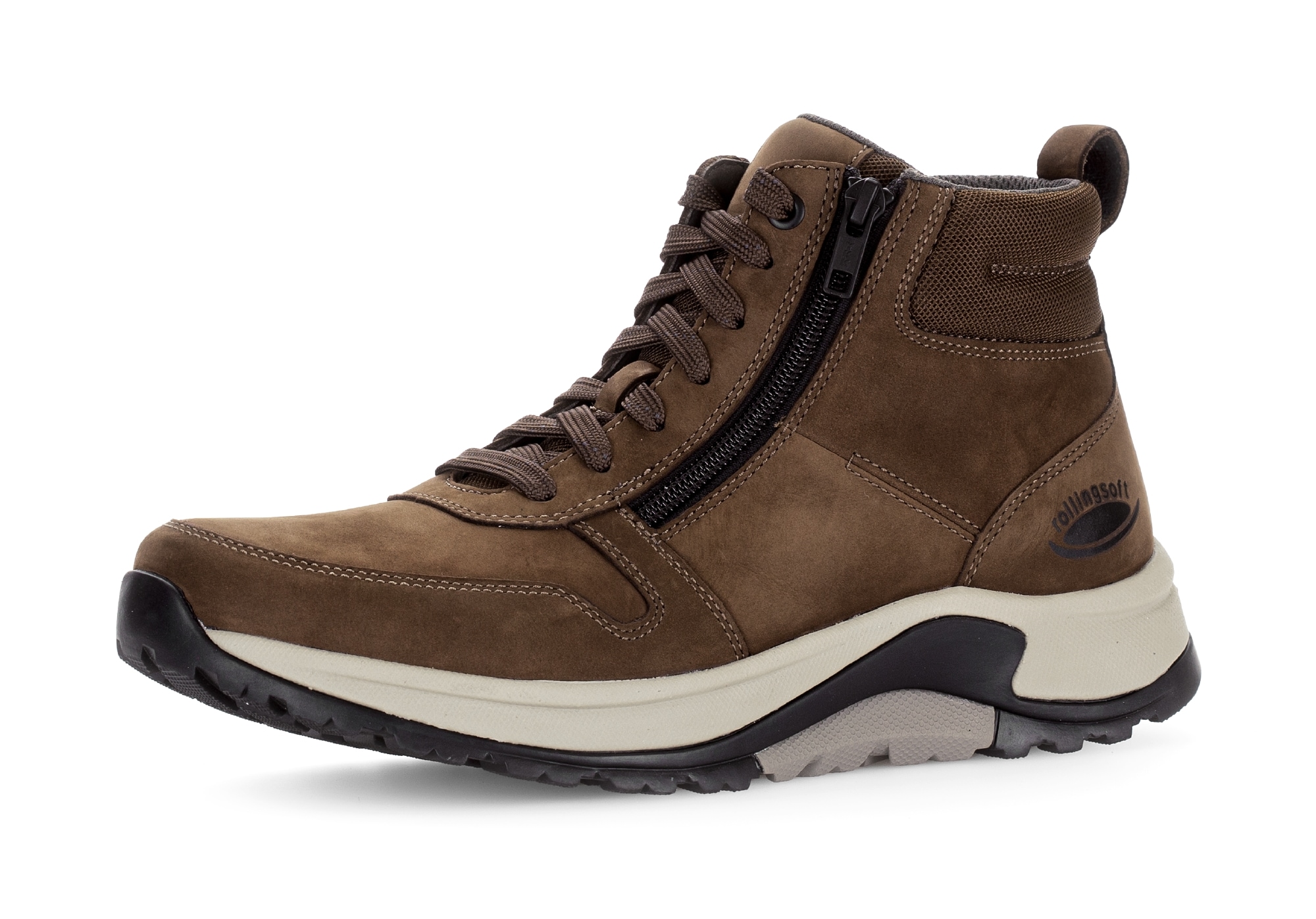 Gabor Rollingsoft Sneaker, Schnürboots, Komfortschuh in Bequemweite G (= we günstig online kaufen