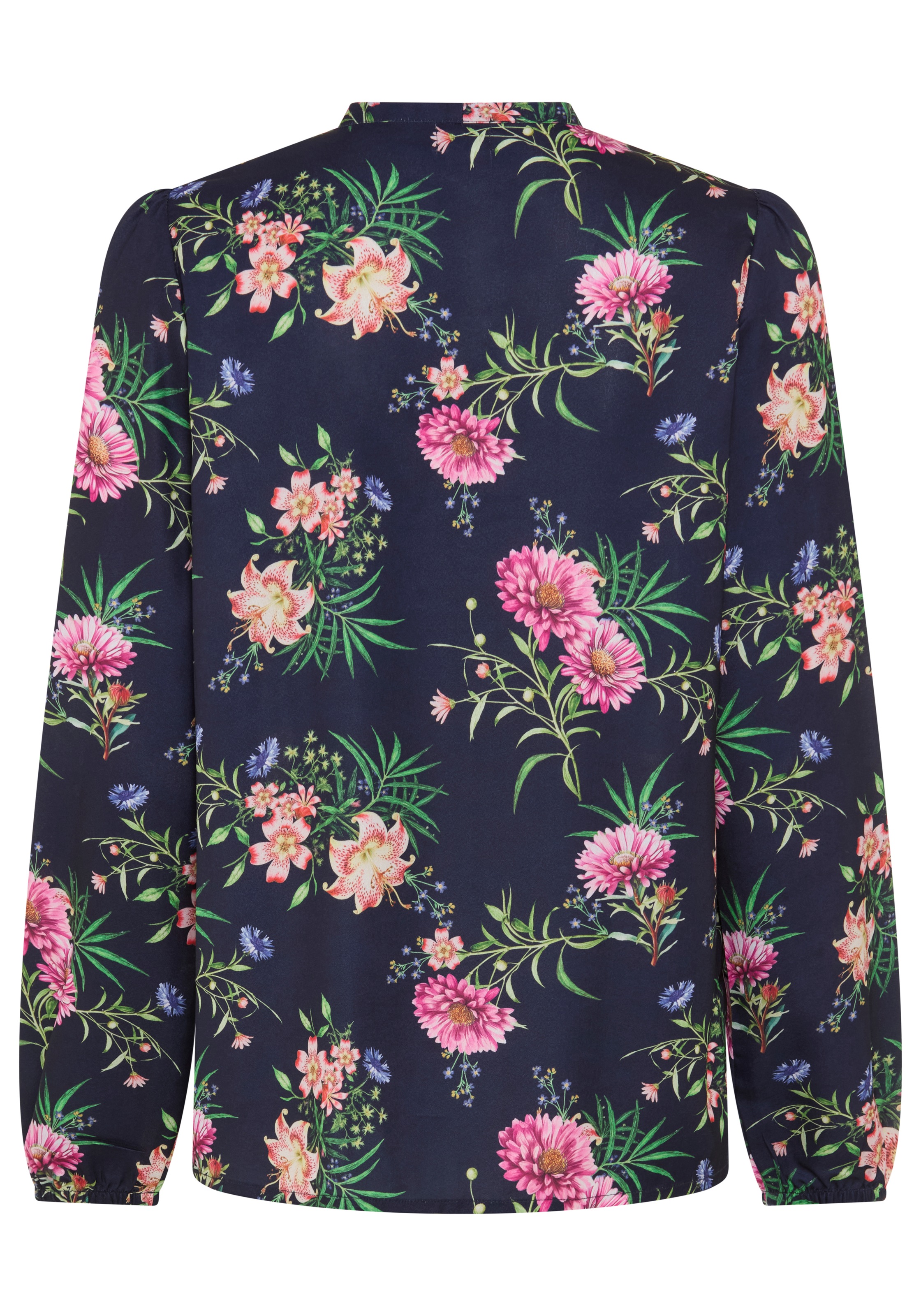 Laura Scott Chiffonbluse femininer Stil, gemusterte Optik, aus Polyester