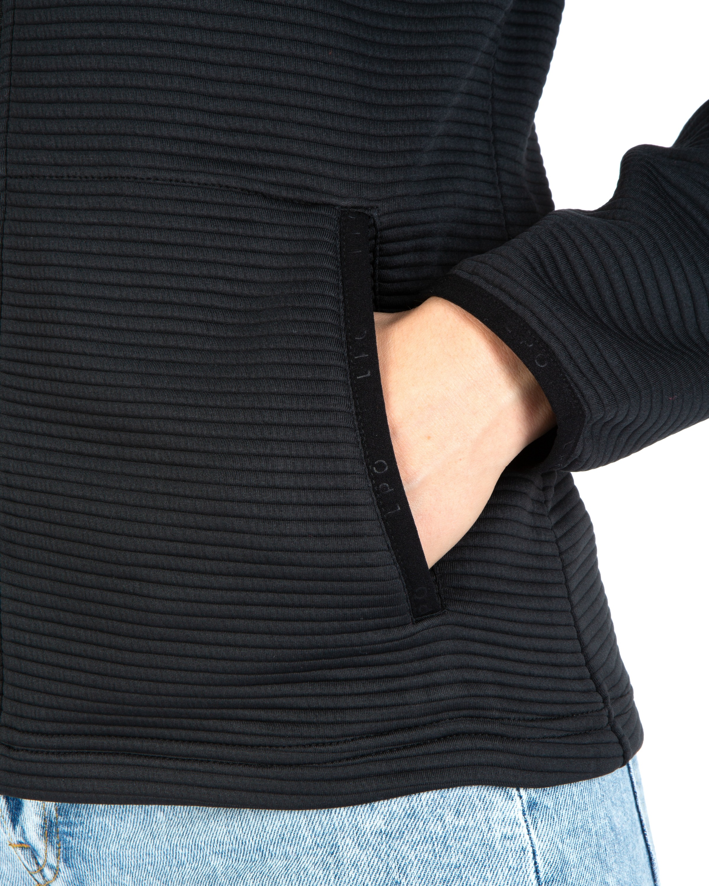 LPO Strickfleecejacke »XARA WMN«, mit Stehkragen